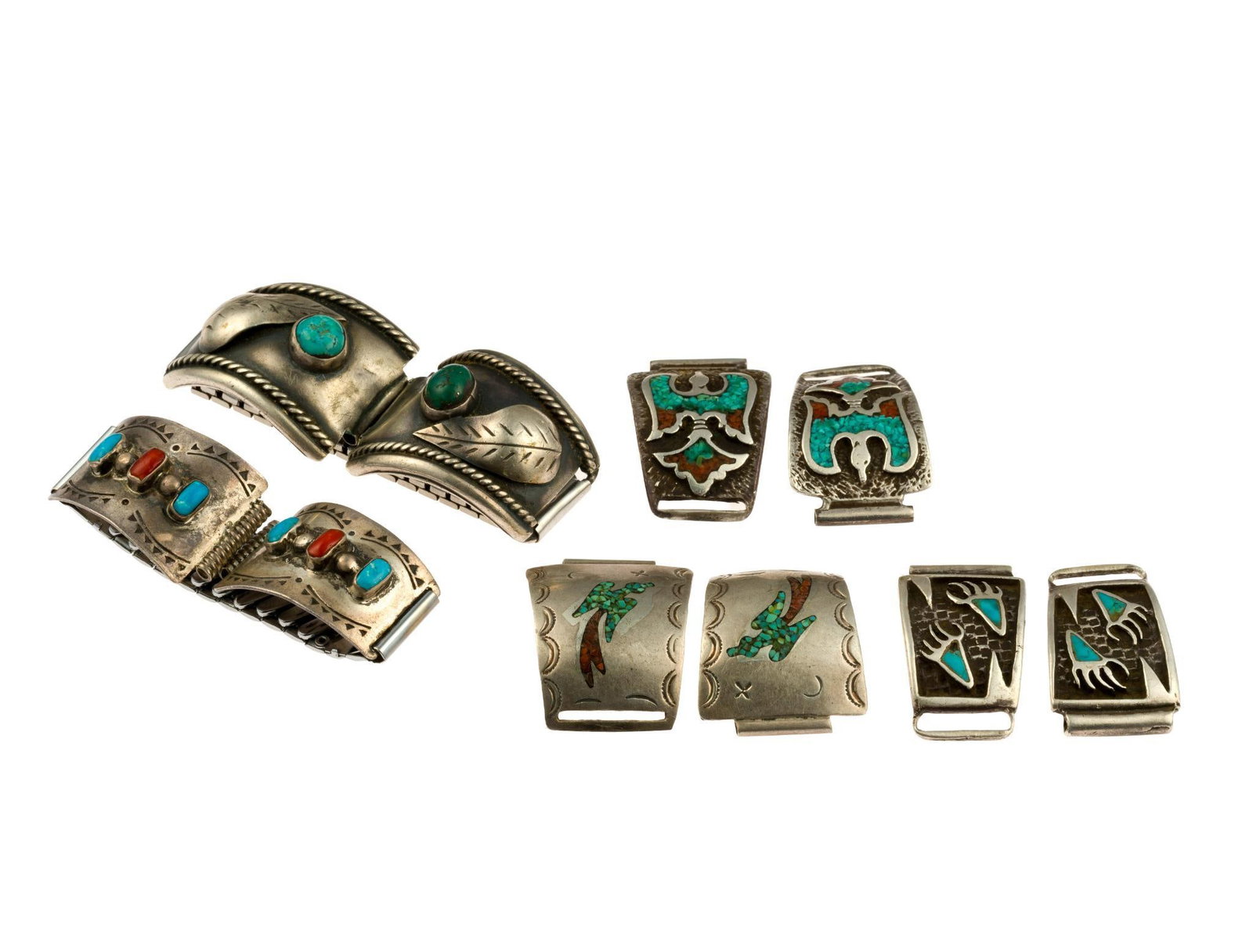 Sterling Silver Watch Bracelets and Band Tips (1 of 3)