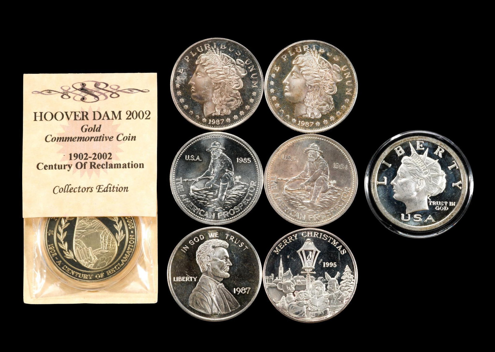 Eight Silver Bullion Cons (1 of 2)