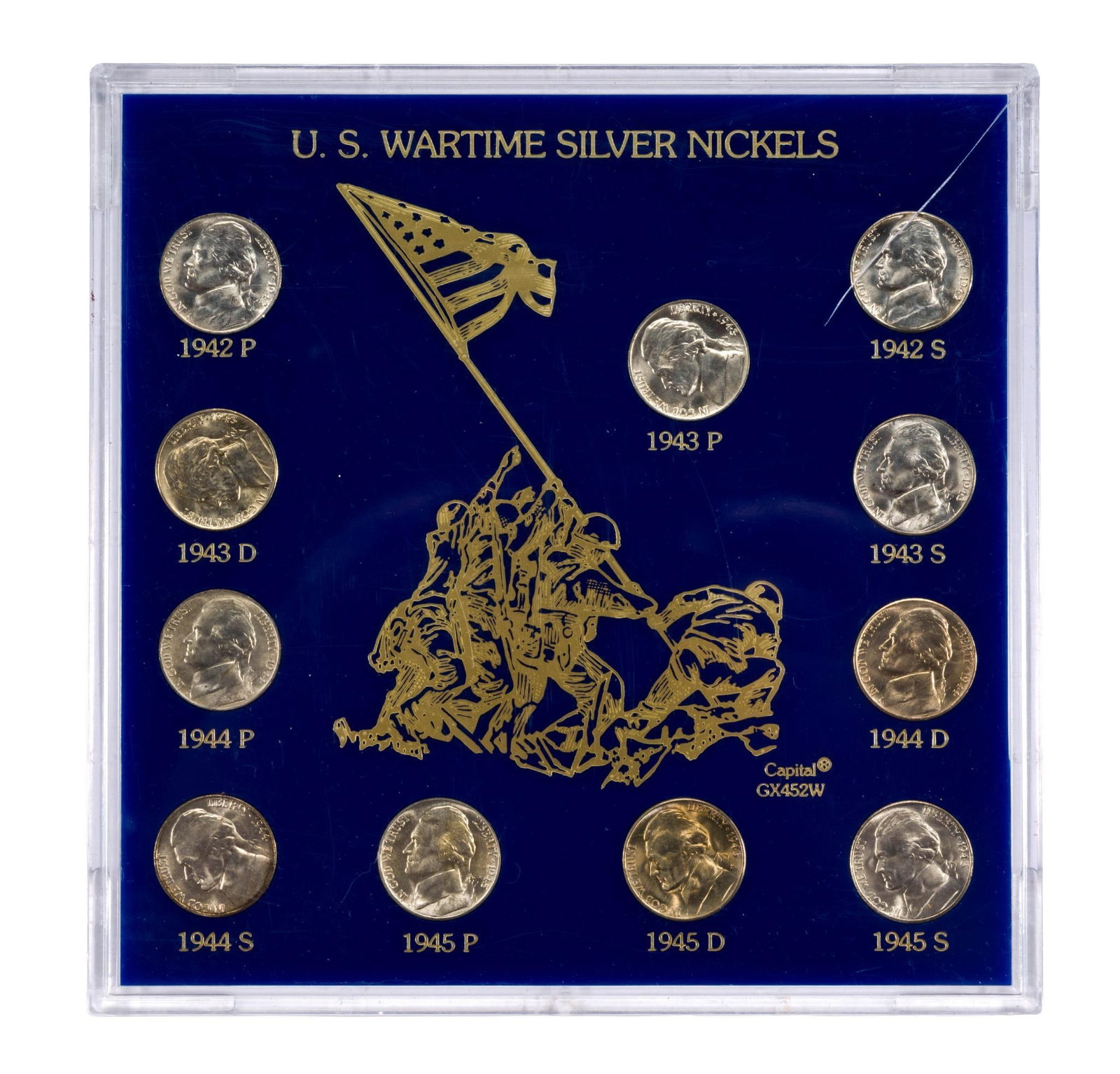 Uncirculated Silver Wartime Nickels Set (1 of 2)