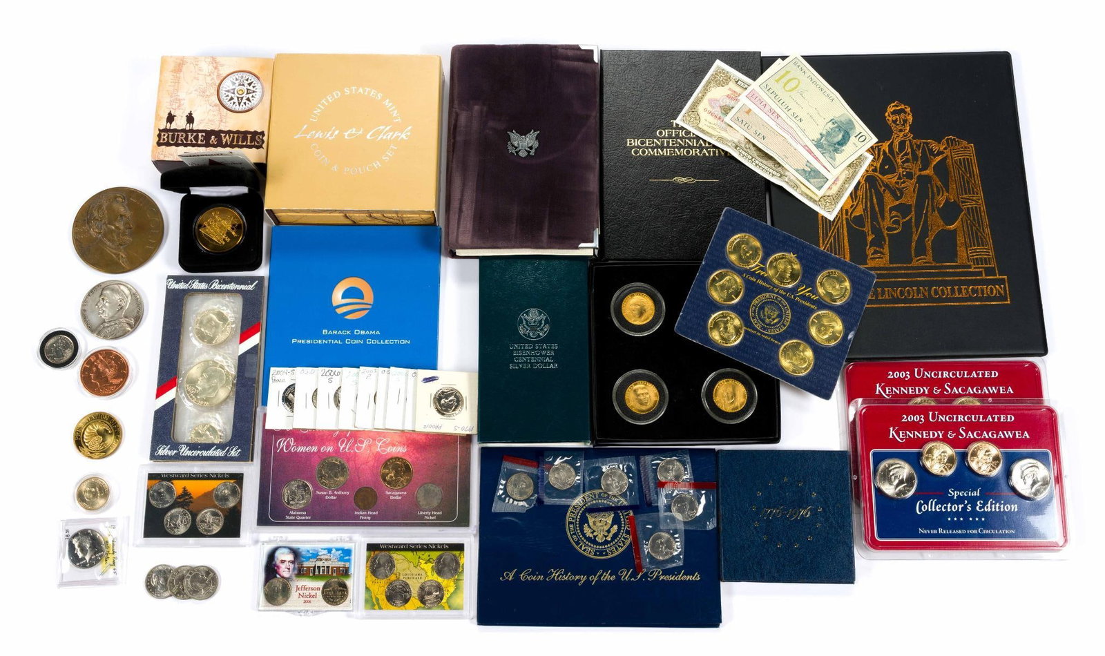 Mint Sets And Medallions Including Silver Coins (1 of 10)