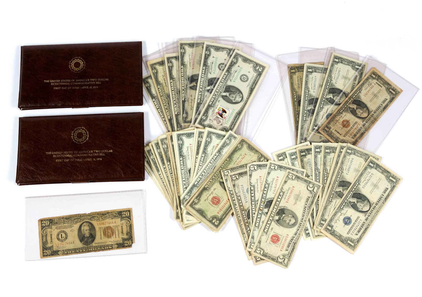 Paper Currency Including Silver Certificates And Hawaii (1 of 5)