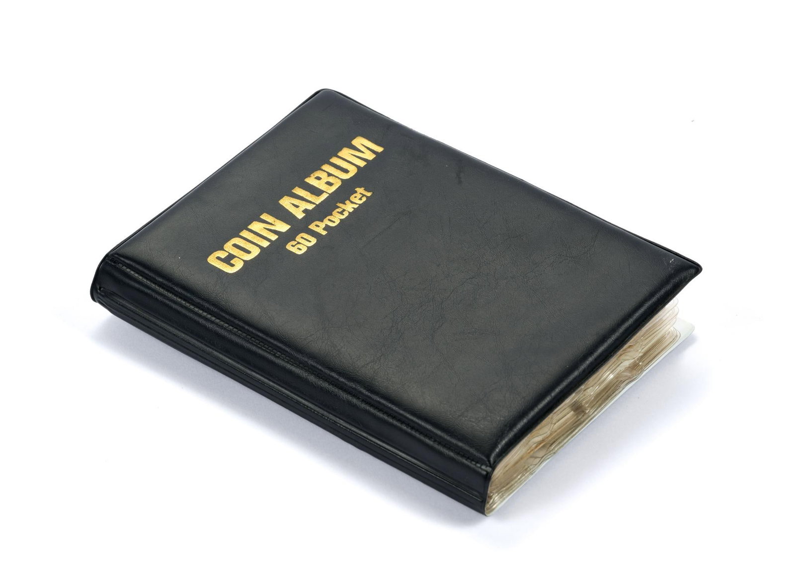 Coin Album With Silver Dollars: A coin album with various U.S. and world coins including three silver dollars, 1872 shield nickel, Australia 1936 Florin,13 Flying Eagle and early Indian Head cents 1859 - 1864, other coins include