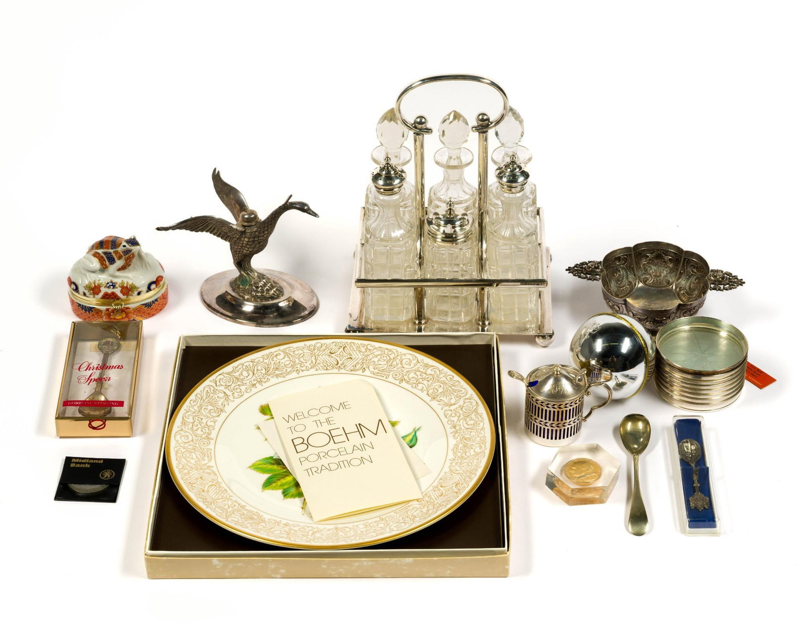 Sterling Silver, Glass, and Silverplate (1 of 7)