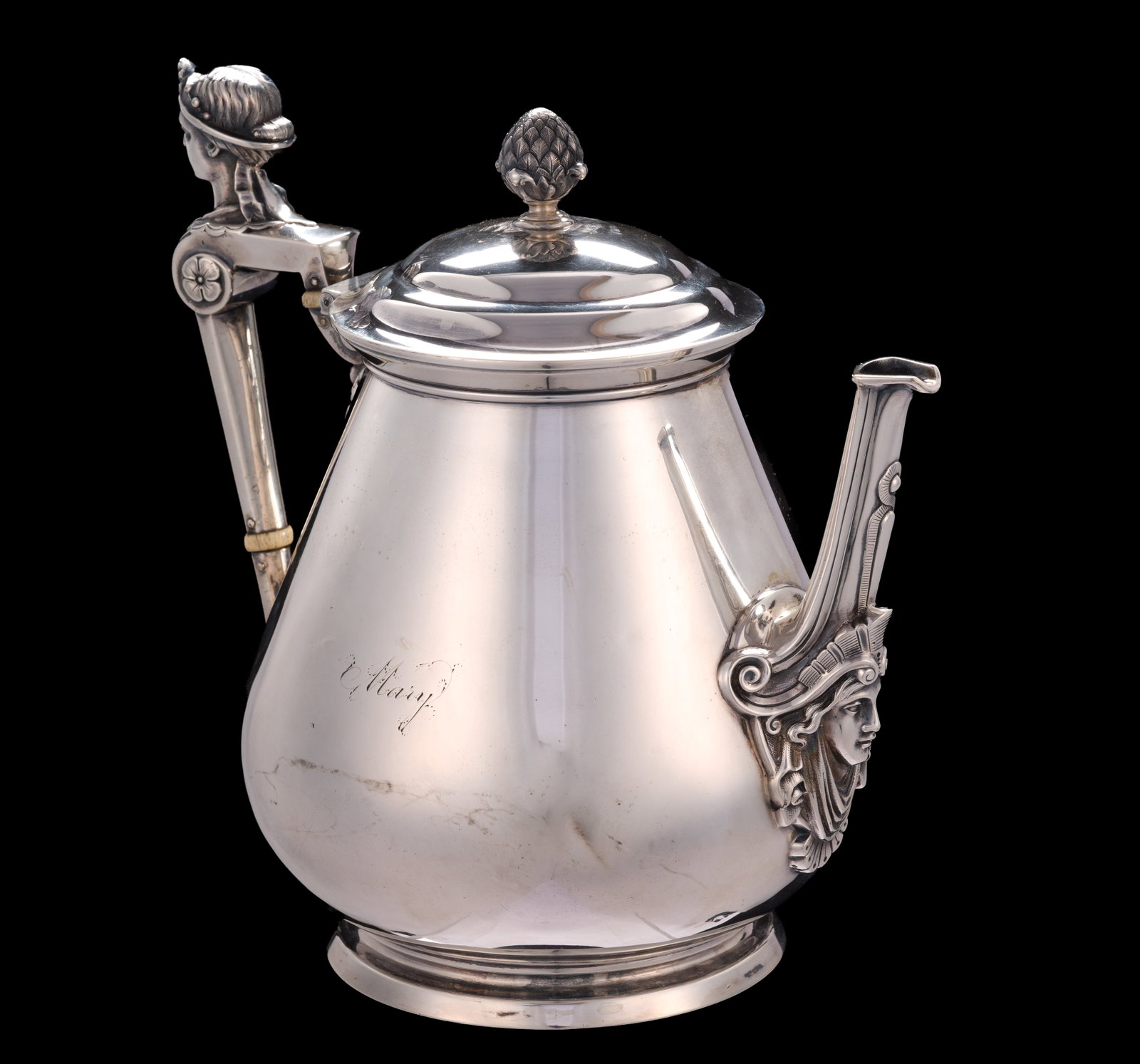 Sterling Silver Teapot (1 of 6)