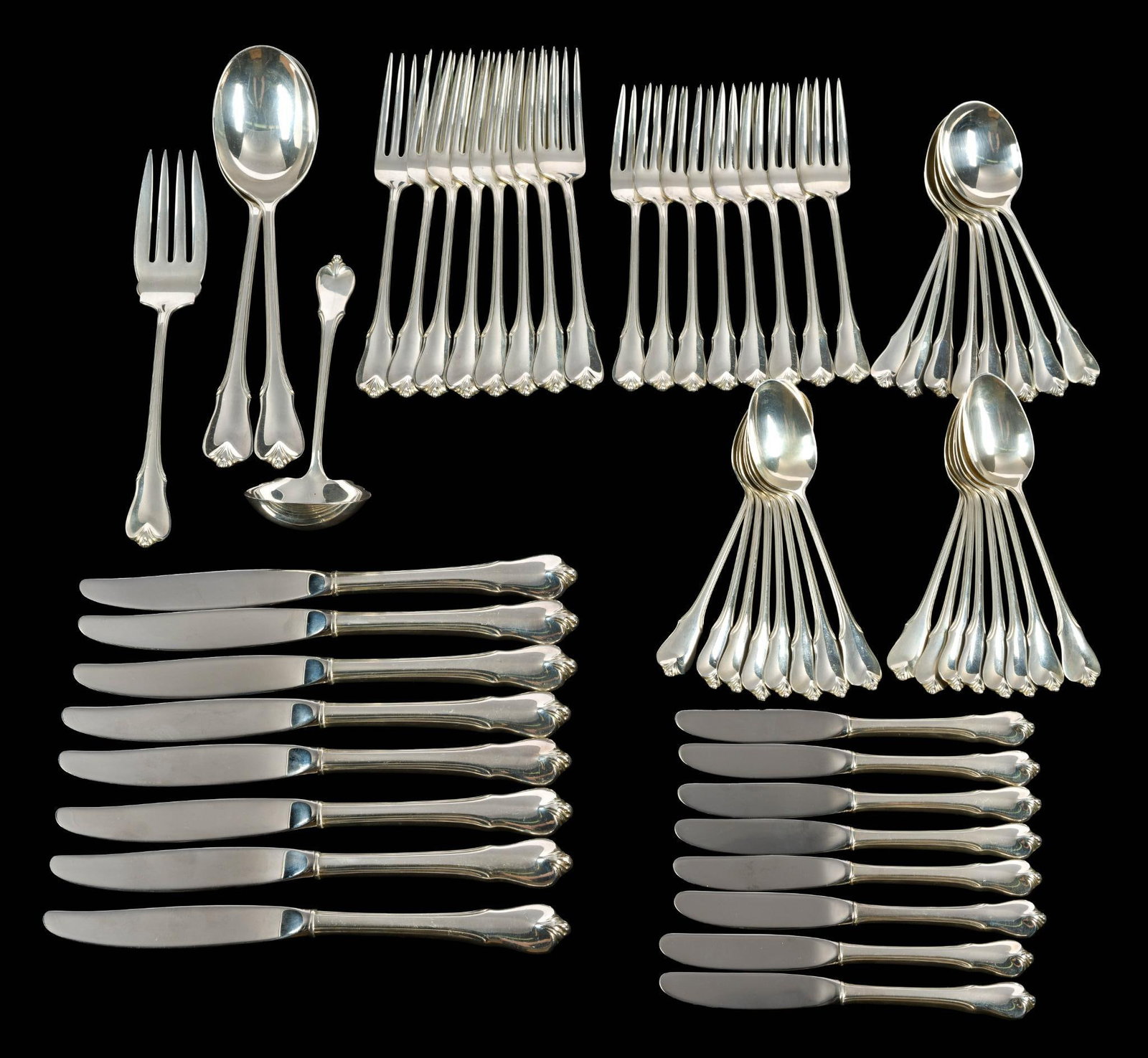 Wallace Sterling Silver Flatware Service (1 of 5)