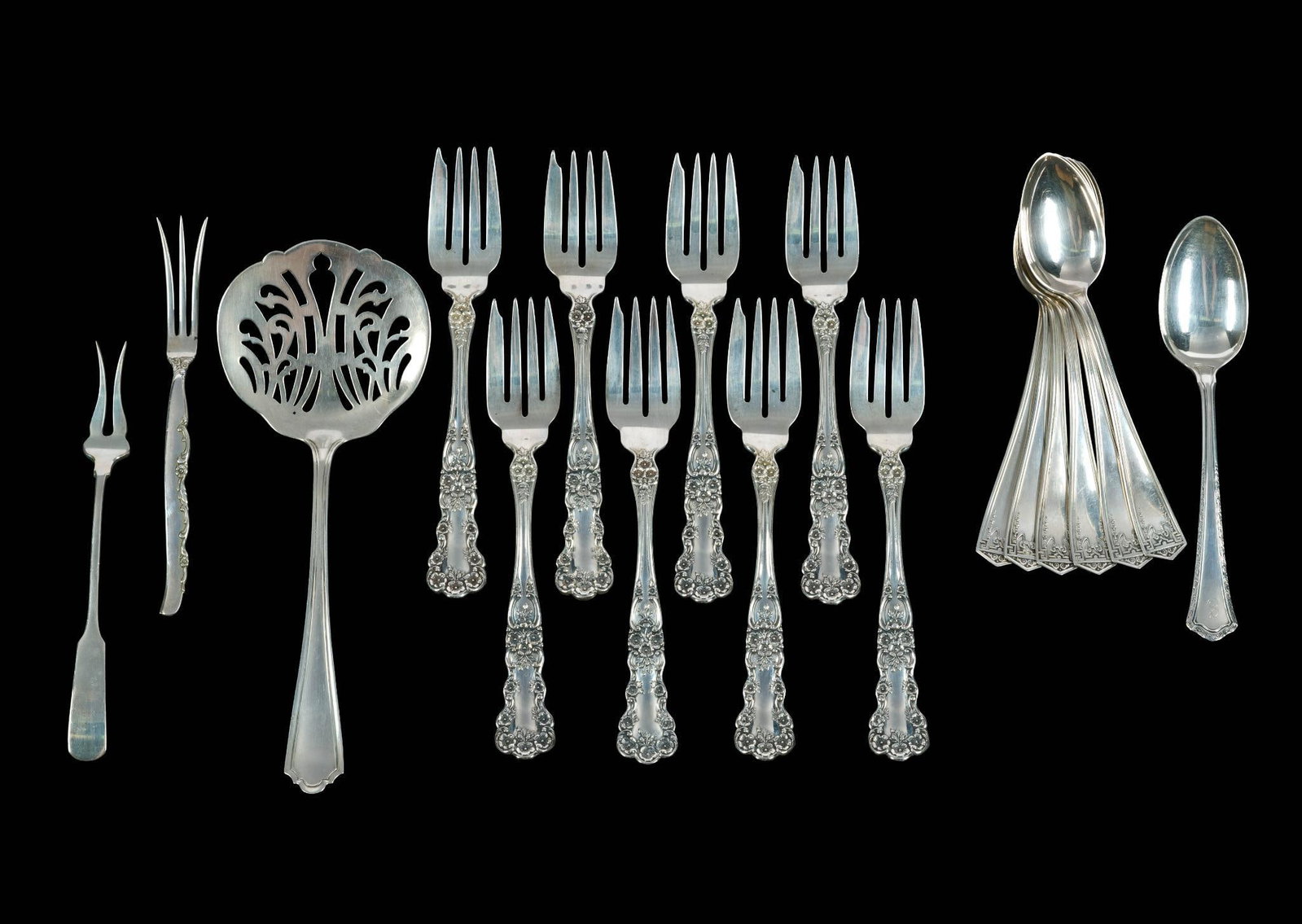 Various Sterling Silver Flatware (1 of 5)