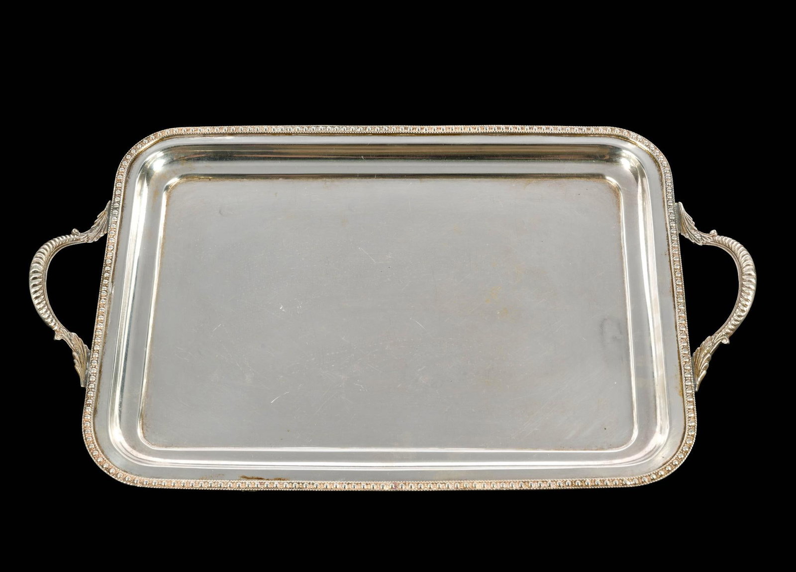 Egyptian Coin Silver Tray (1 of 2)