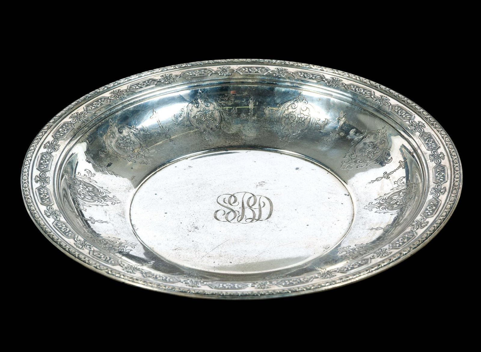 Sterling Silver Charger (1 of 3)