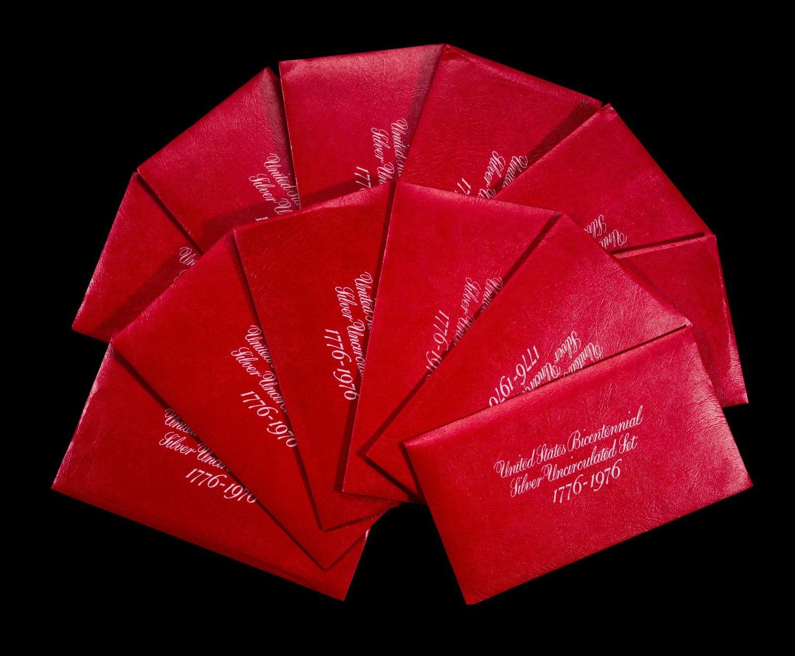 Twelve Silver Bicentennial Uncirculated Sets (1 of 2)