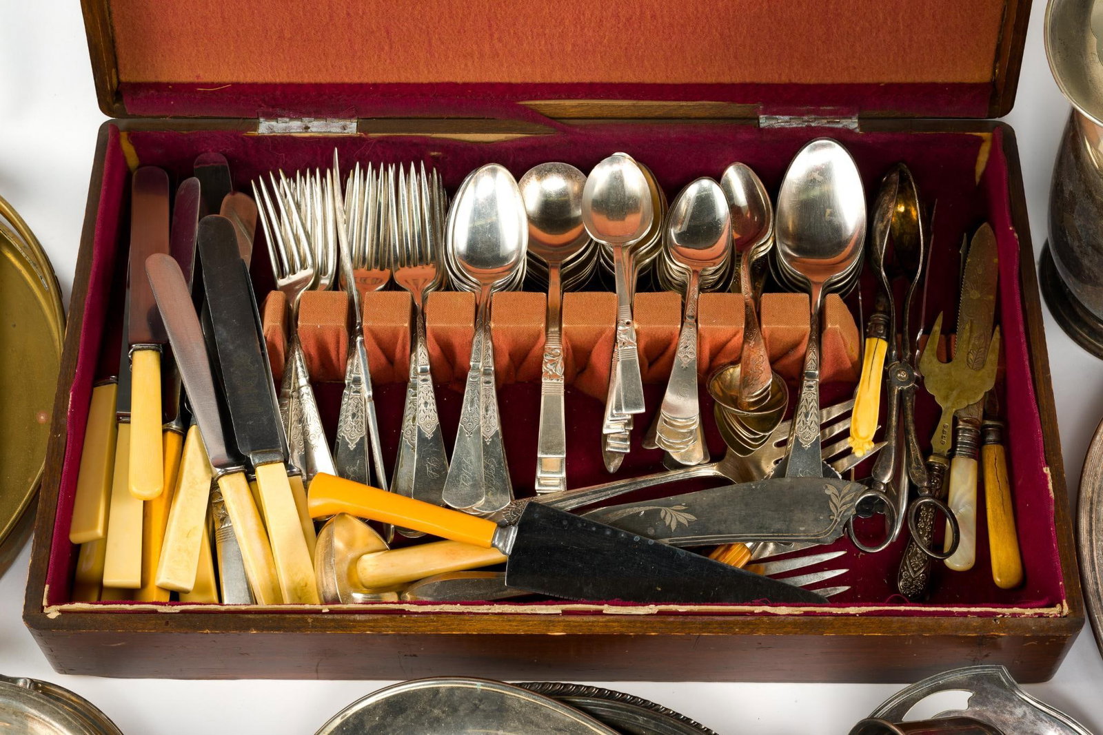 Silverplate Flatware and Serving - 2