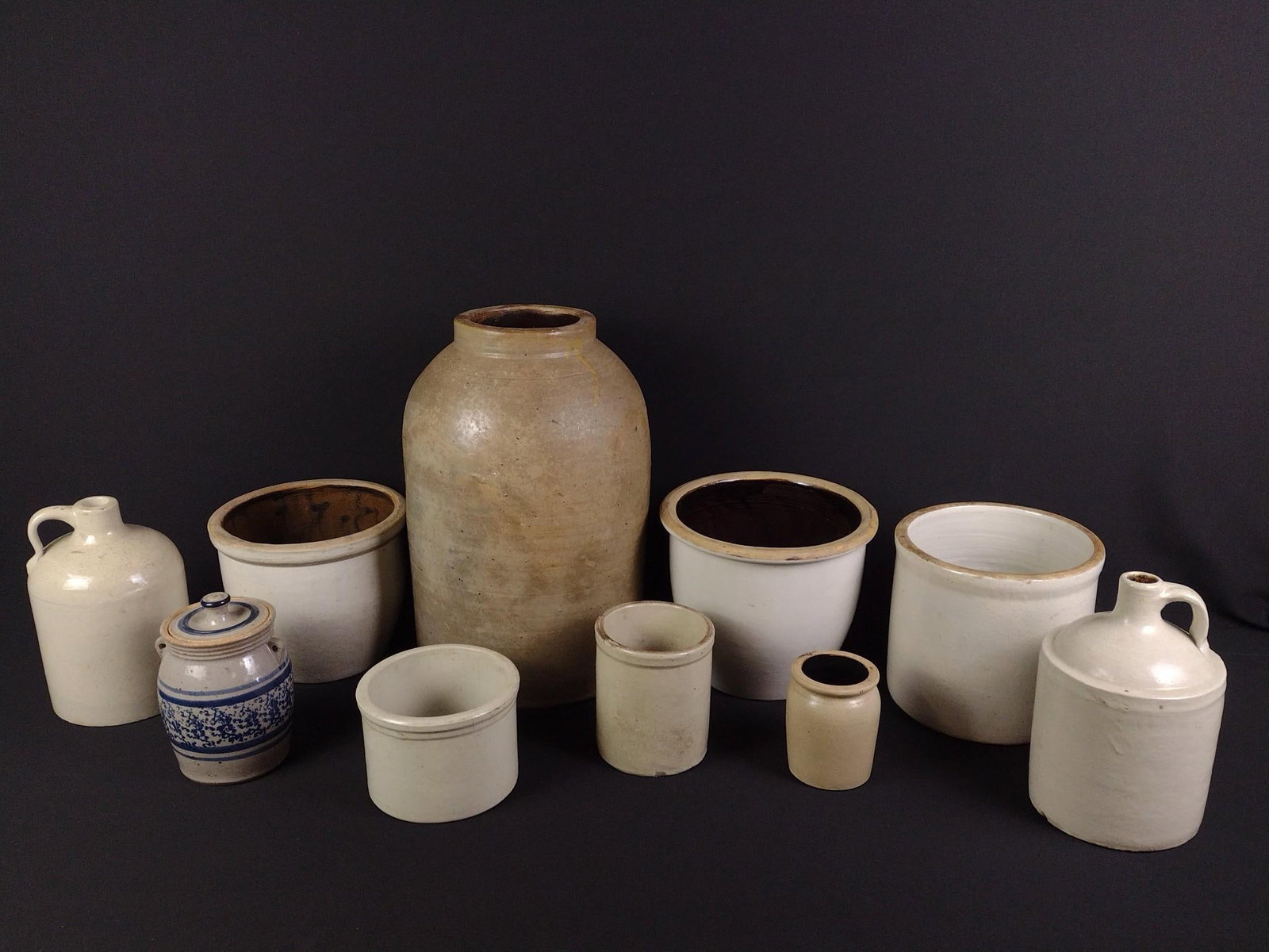 9 Stoneware Crocks (1 of 6)