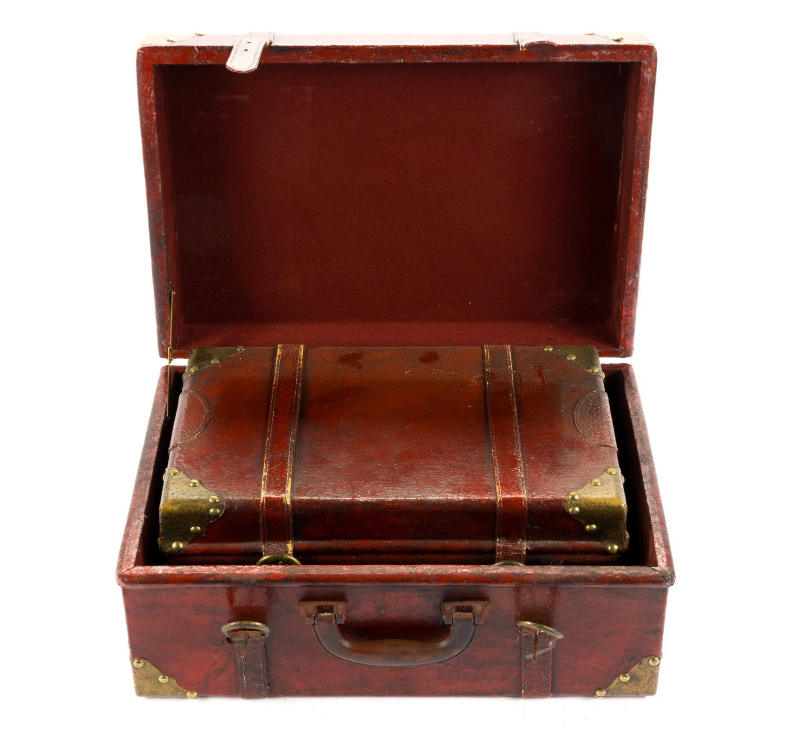 Red Storage Box & Nesting Boxes - 3
