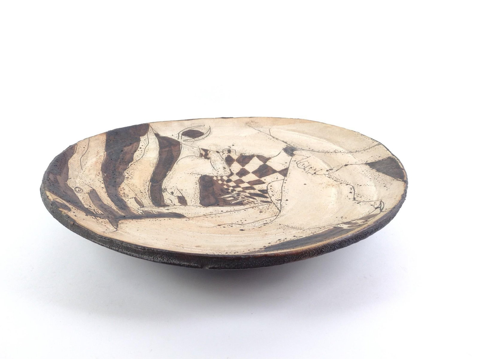 Stoneware Art Charger By Mark Chatterly (1 of 3)