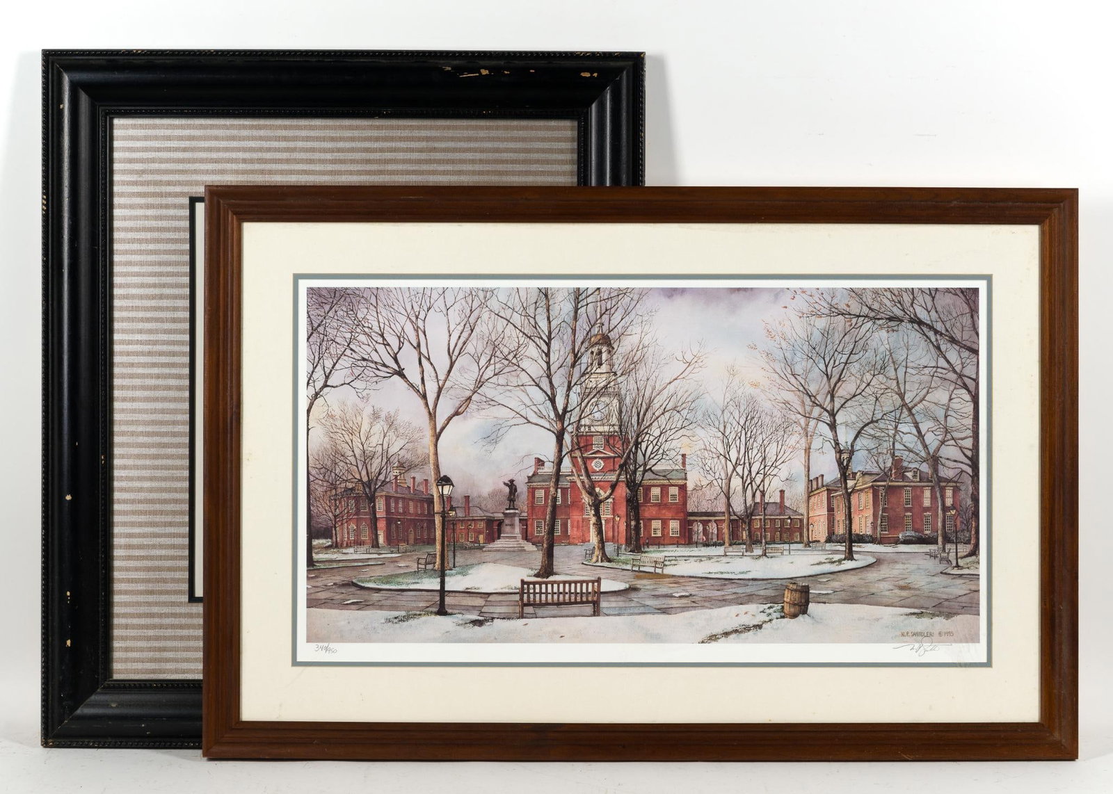 2 Framed Prints Incl. Santoleri Limited Edition (1 of 9)