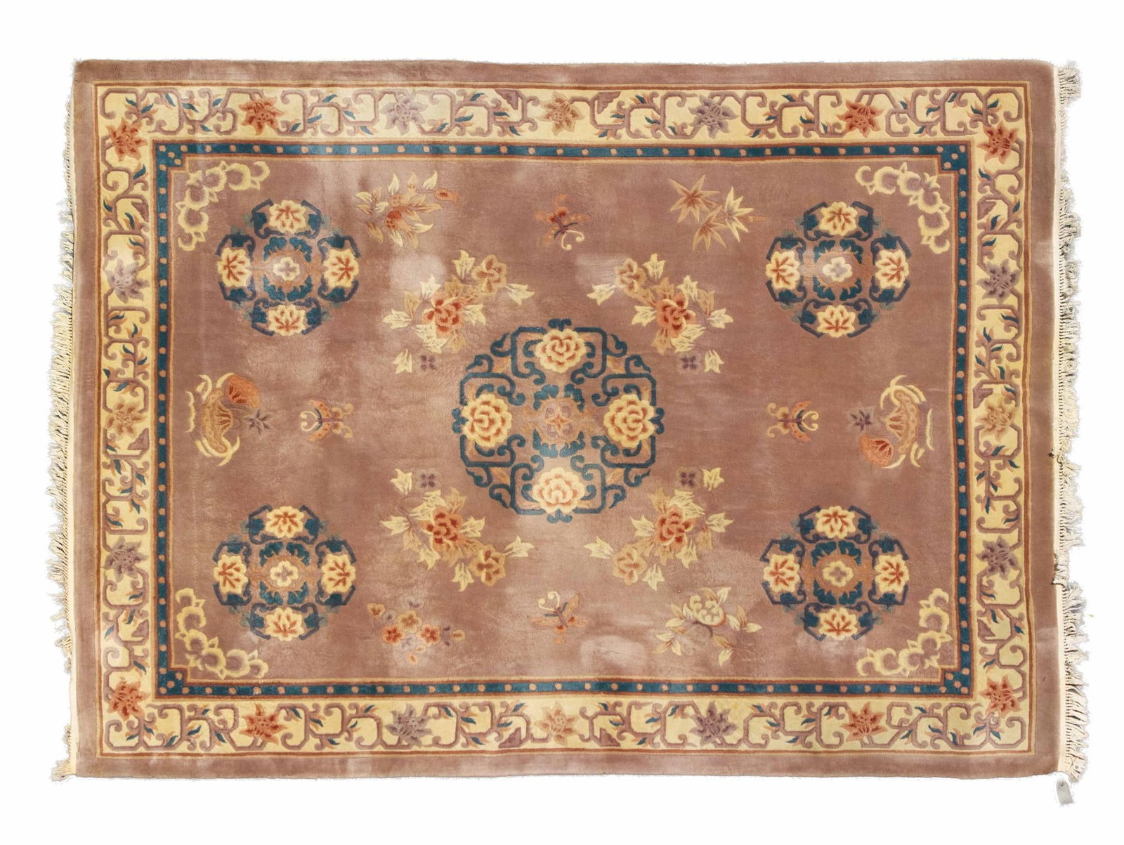 Chen Chu Chinese Area Rug: 11'6" long X 8'3" wide. 