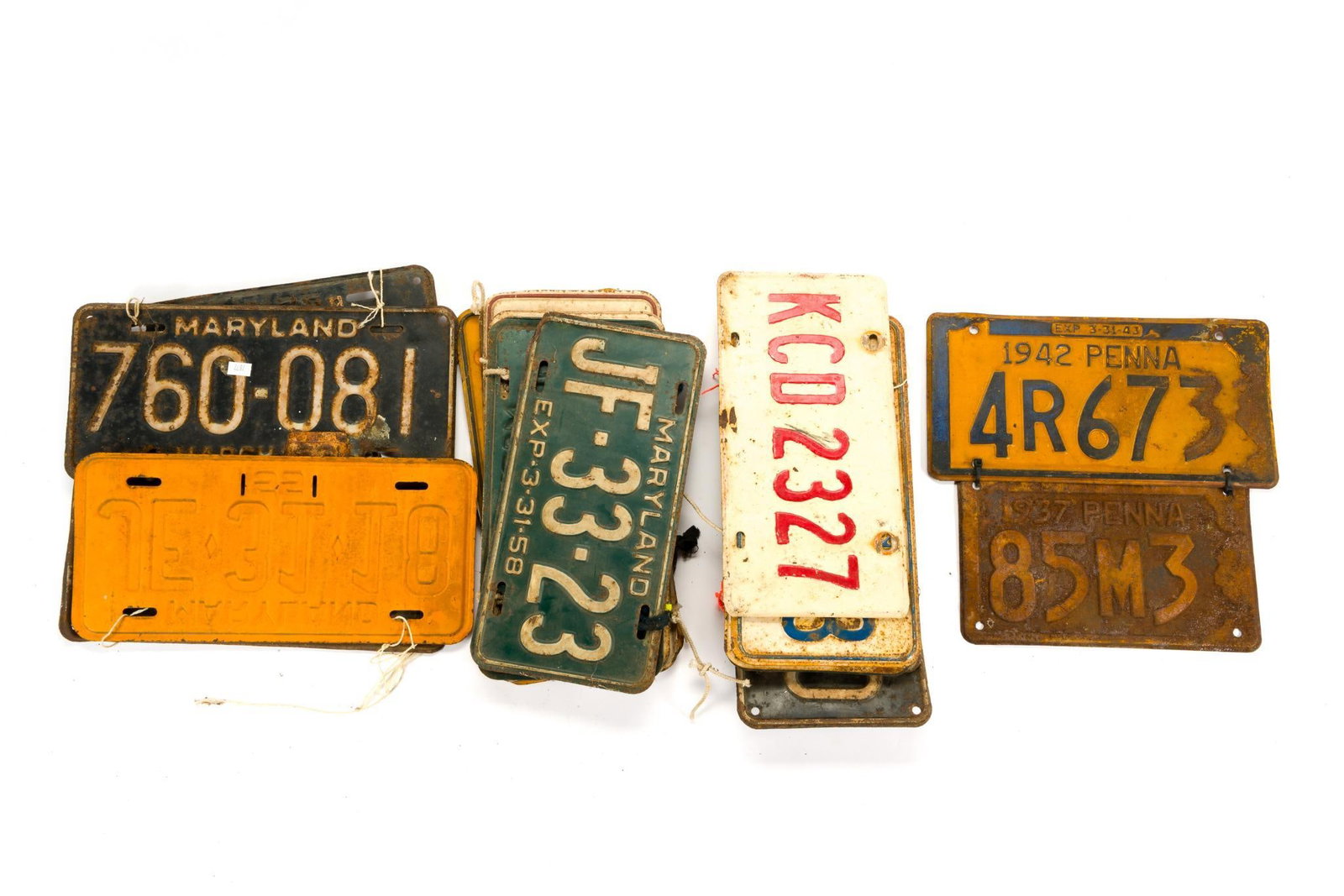 Antique License Plates (1 of 1)