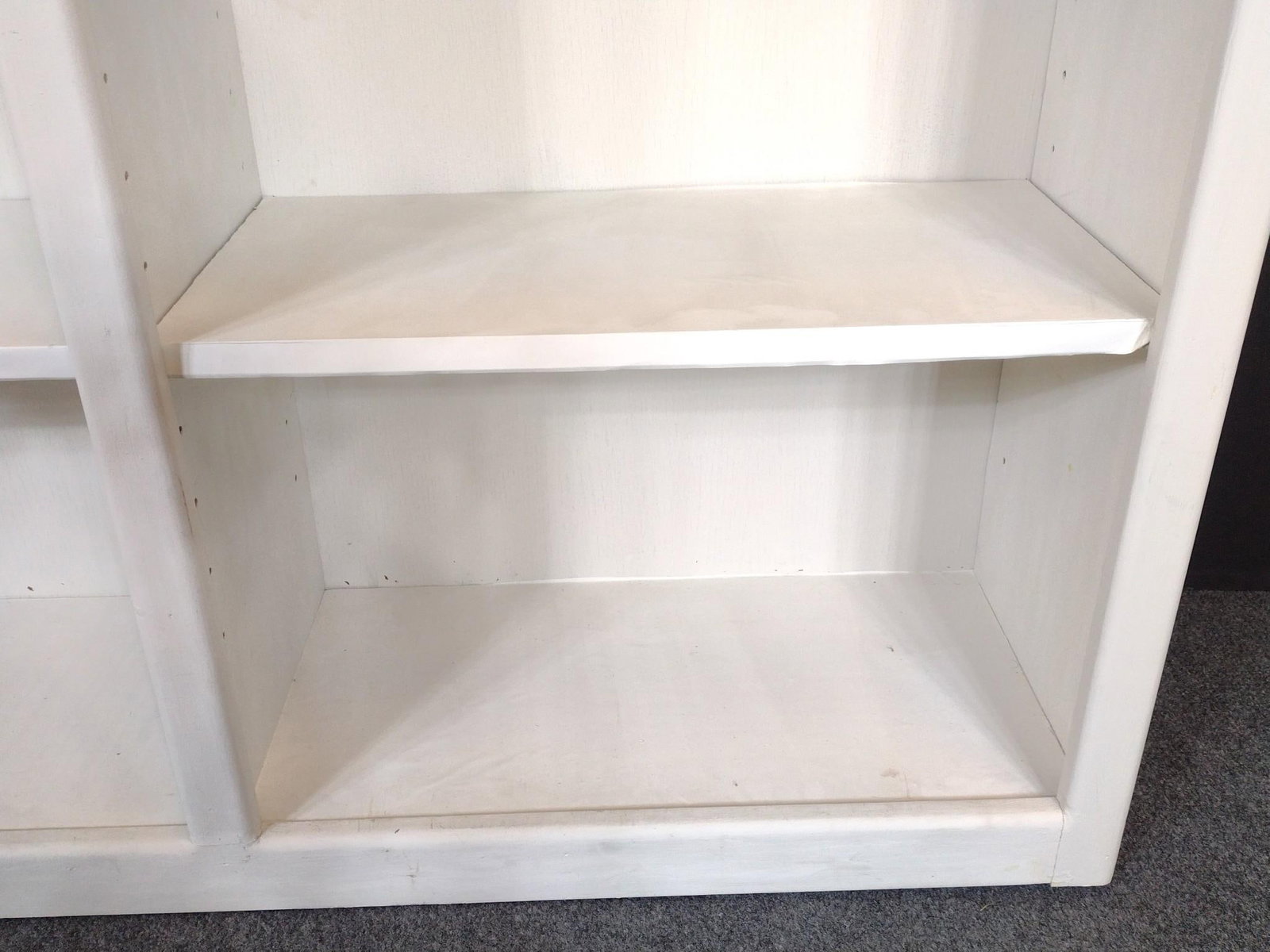 Large White Bookcase - 6
