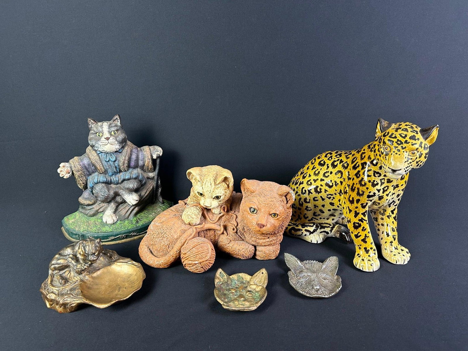 Cat and Leopard Figurines (1 of 8)