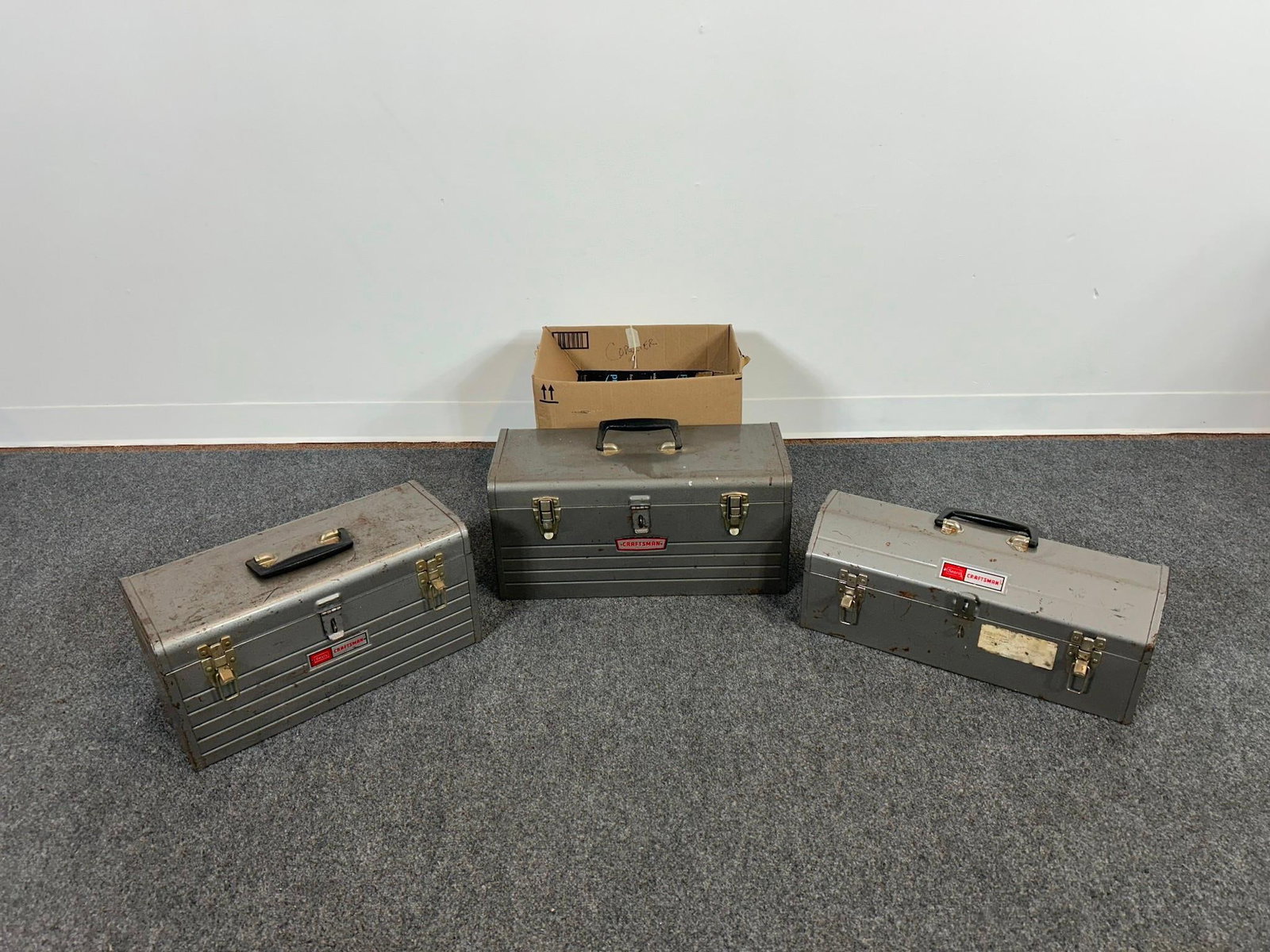 3 Tool Boxes, Ratchet Set, Screwdrivers (1 of 10)