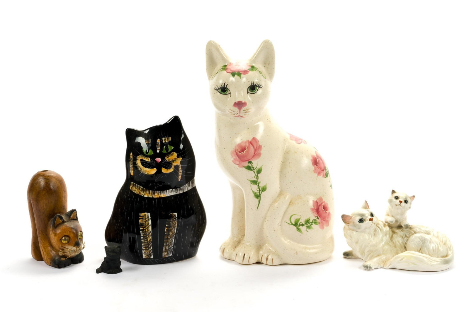 5 Decorative Cat Figurines (1 of 5)