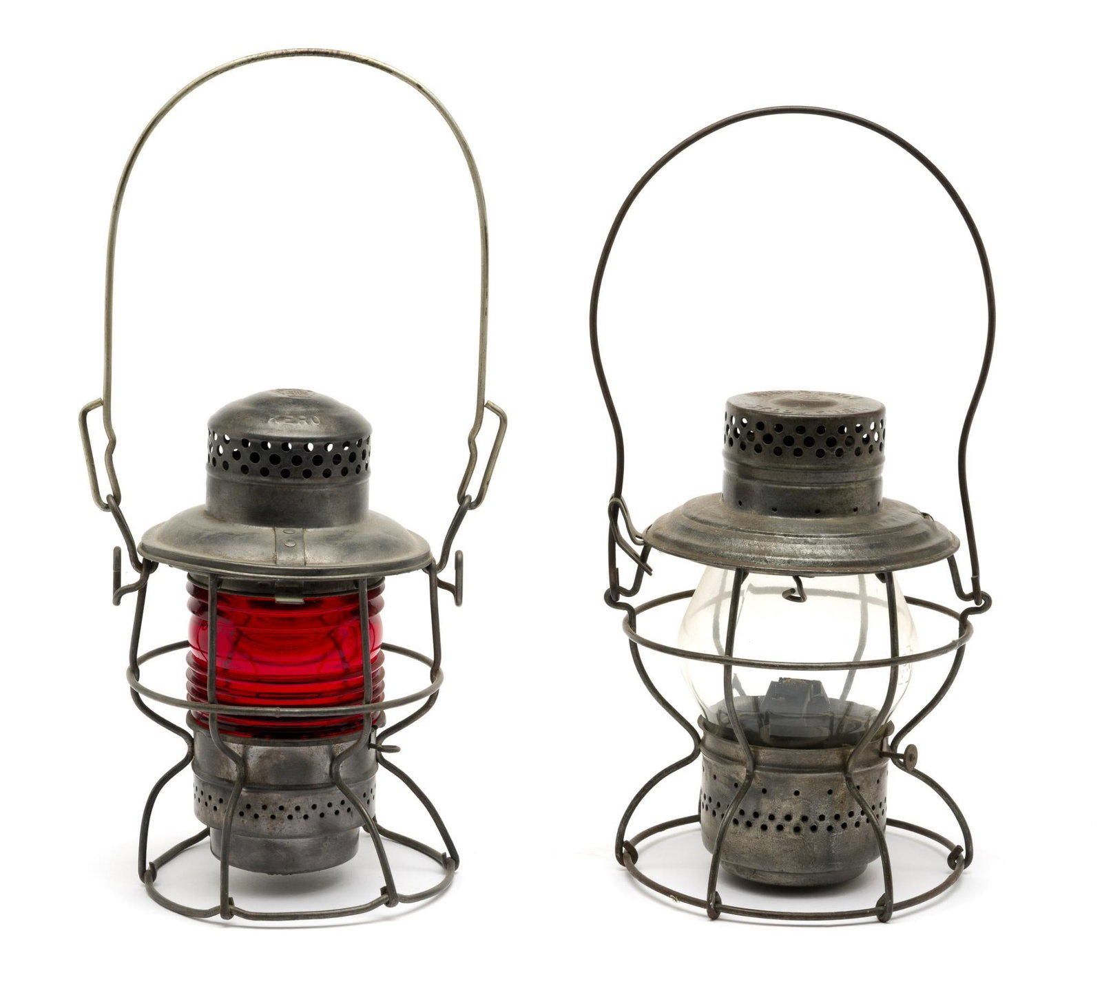Two PRR Pennsylvania Railroad Lanterns (1 of 7)