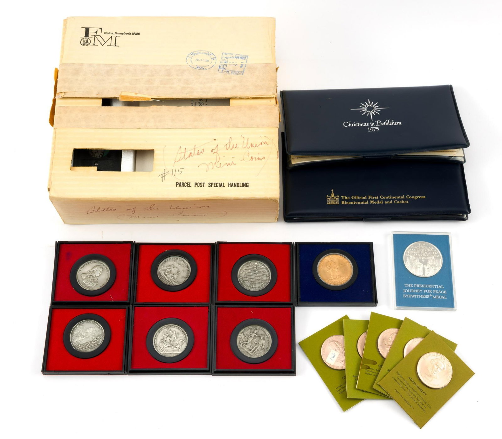 Sterling Silver and Bronze Medallions (1 of 7)