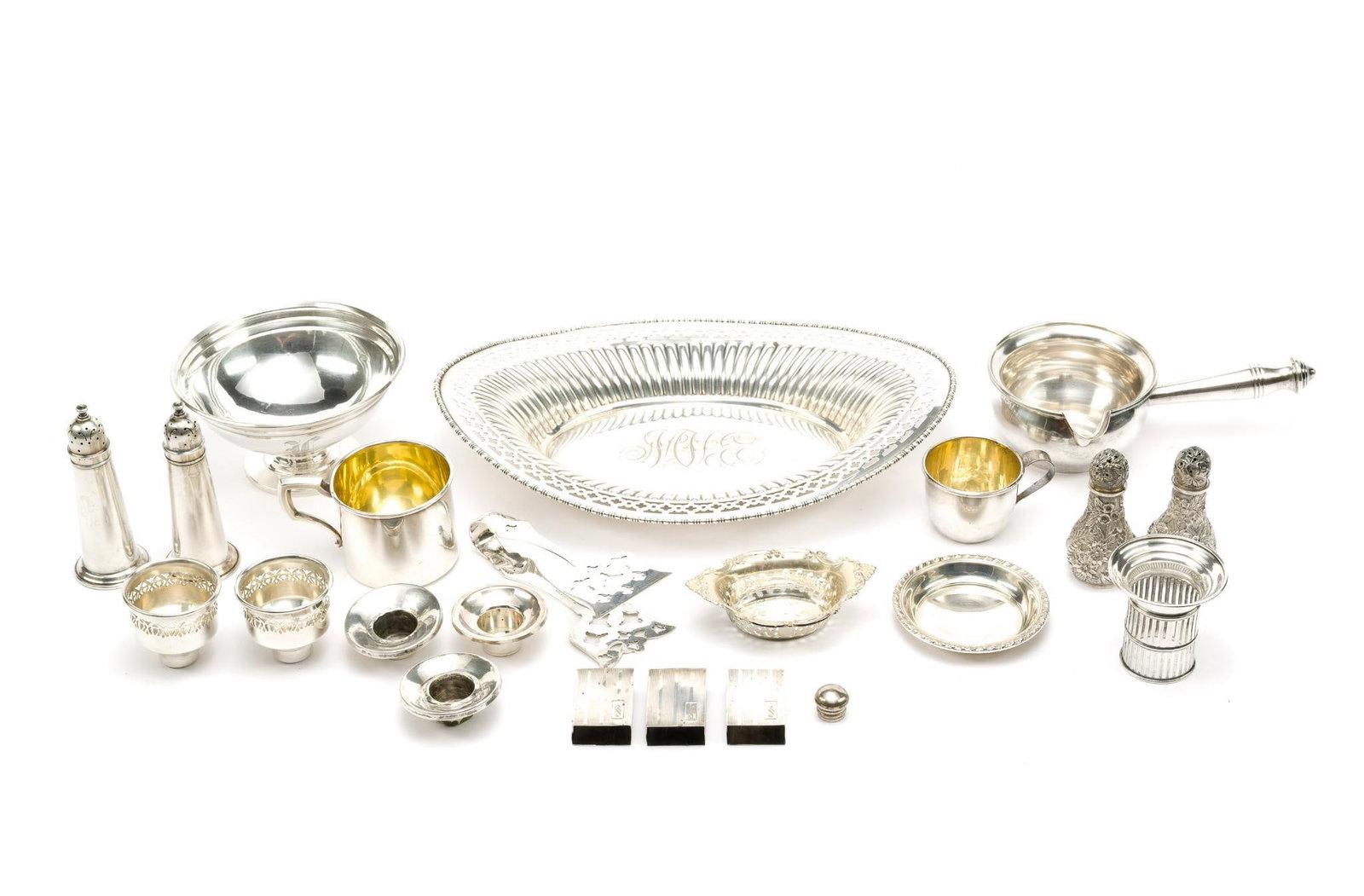 Sterling Silver Incl. J. E. Caldwell Platter (1 of 6)