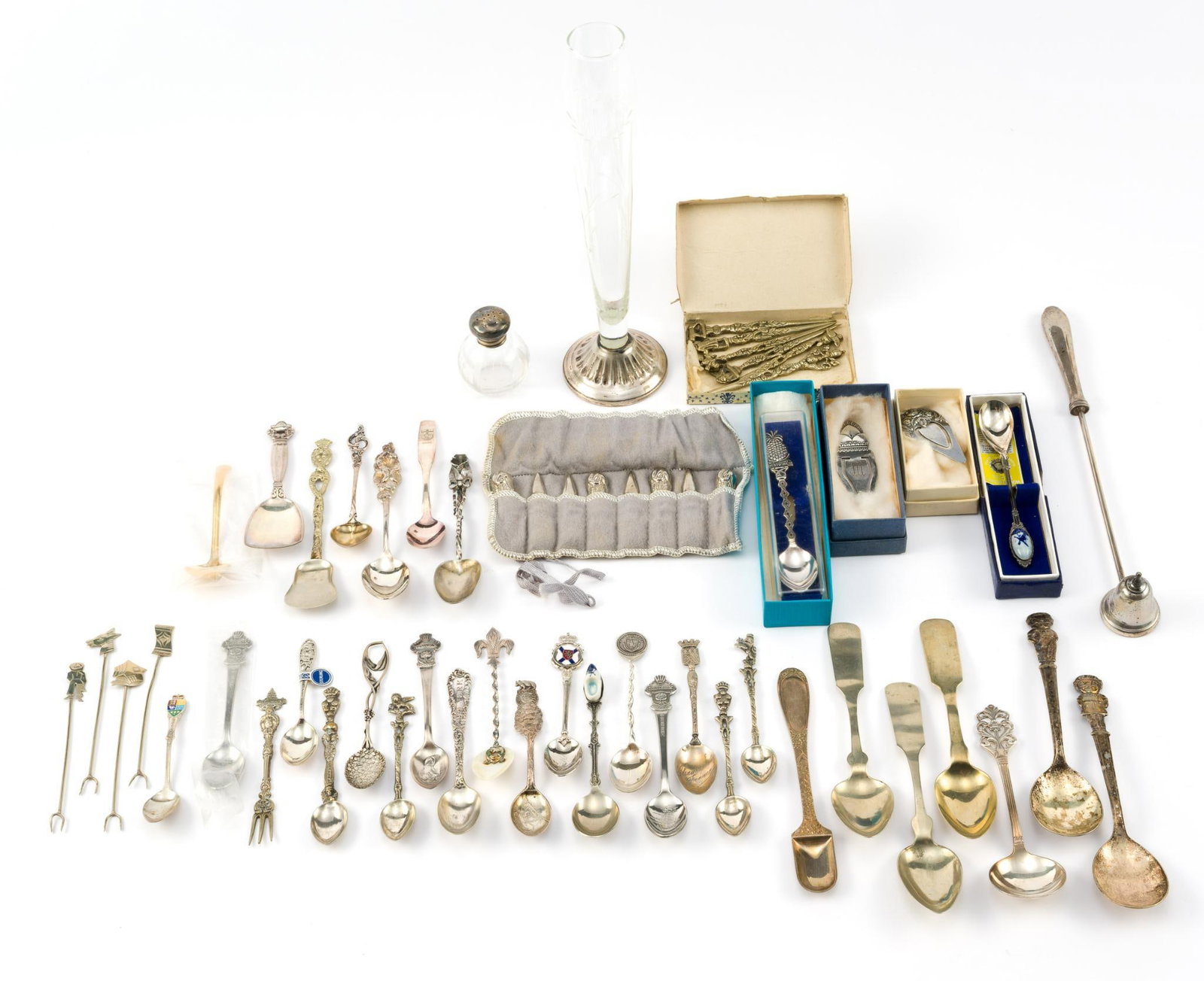 Sterling Silver Souvenir Spoons, Bookmarks, and More (1 of 7)