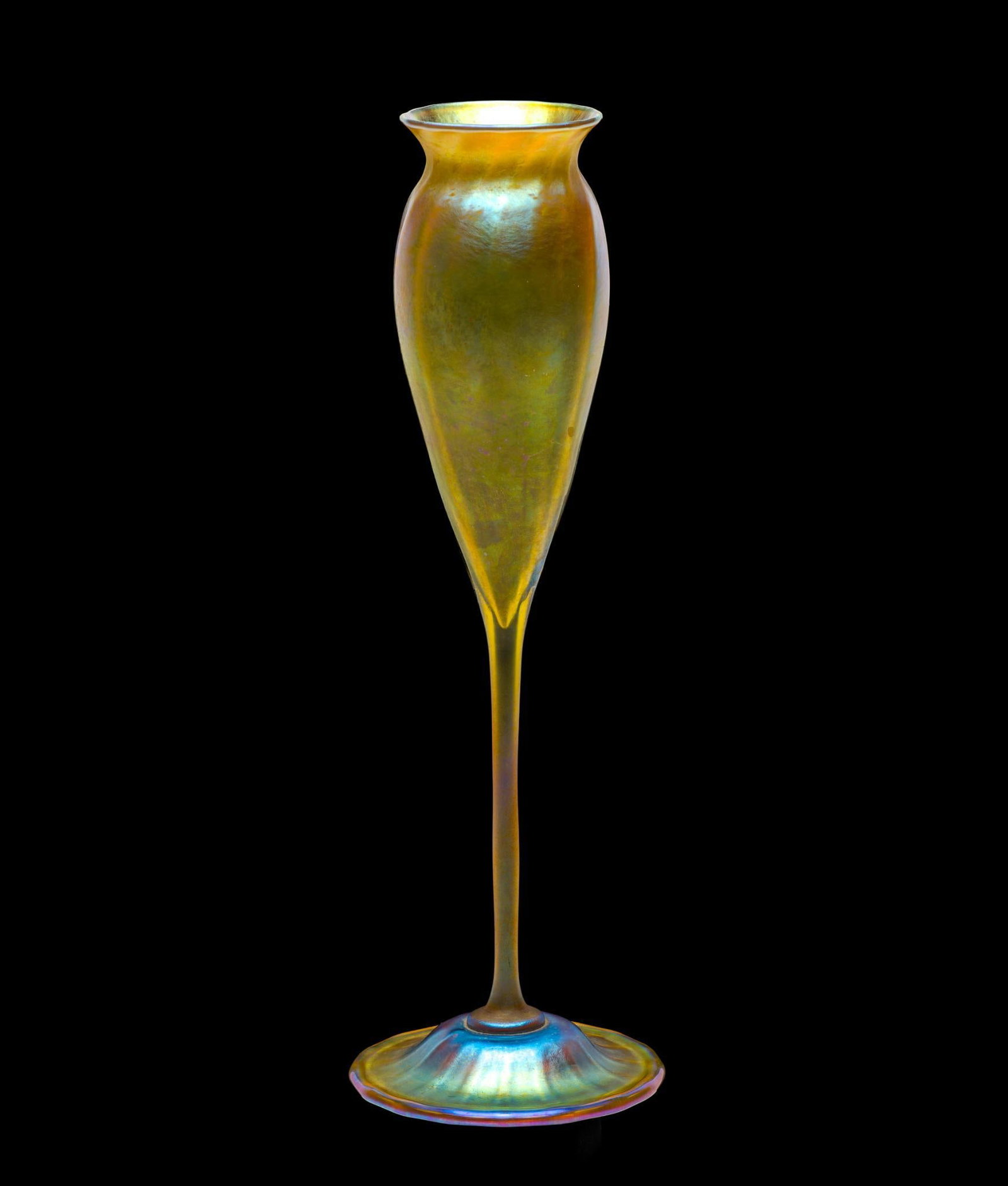 Tiffany Studios Iridescent Favrile Floriform Vase (1 of 5)