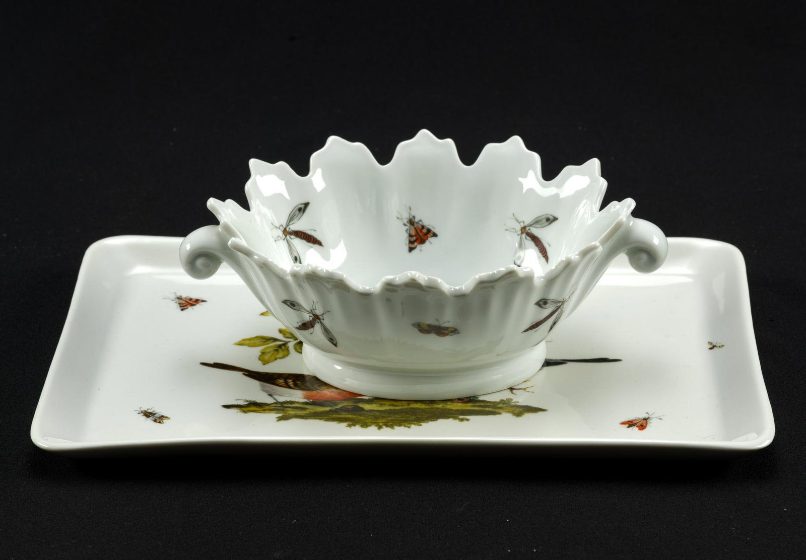 Limoges Castel Porcelain Platter and Tureen (1 of 4)