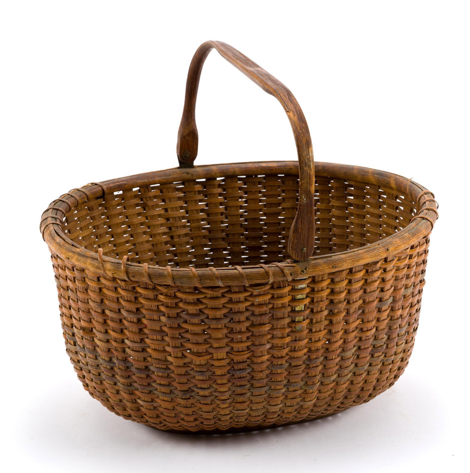 Antique New England Nantucket Style Basket (1 of 4)