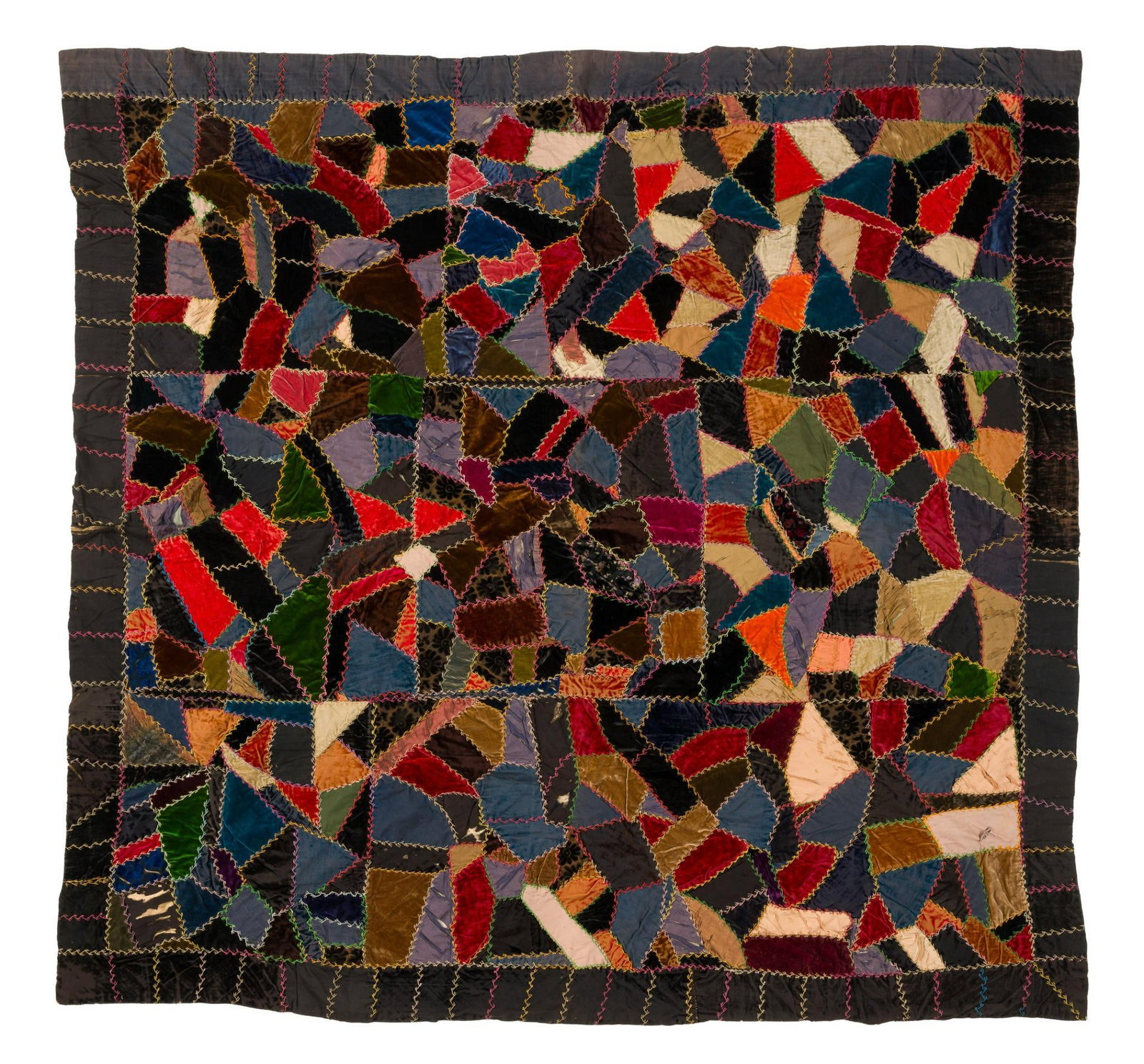 Victorian Style Crazy Quilt (1 of 5)