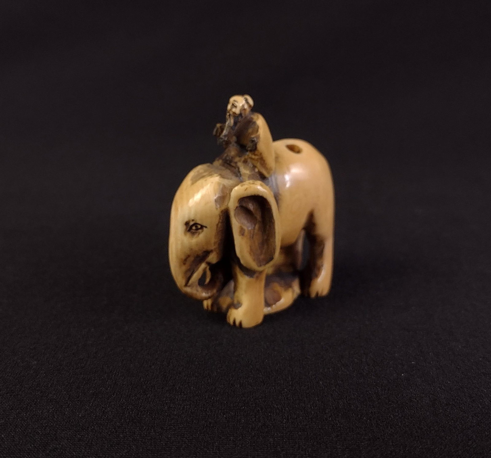 PA RESIDENTS ONLY: Japanese Elephant Netsuke, Meiji Period (1 of 5)
