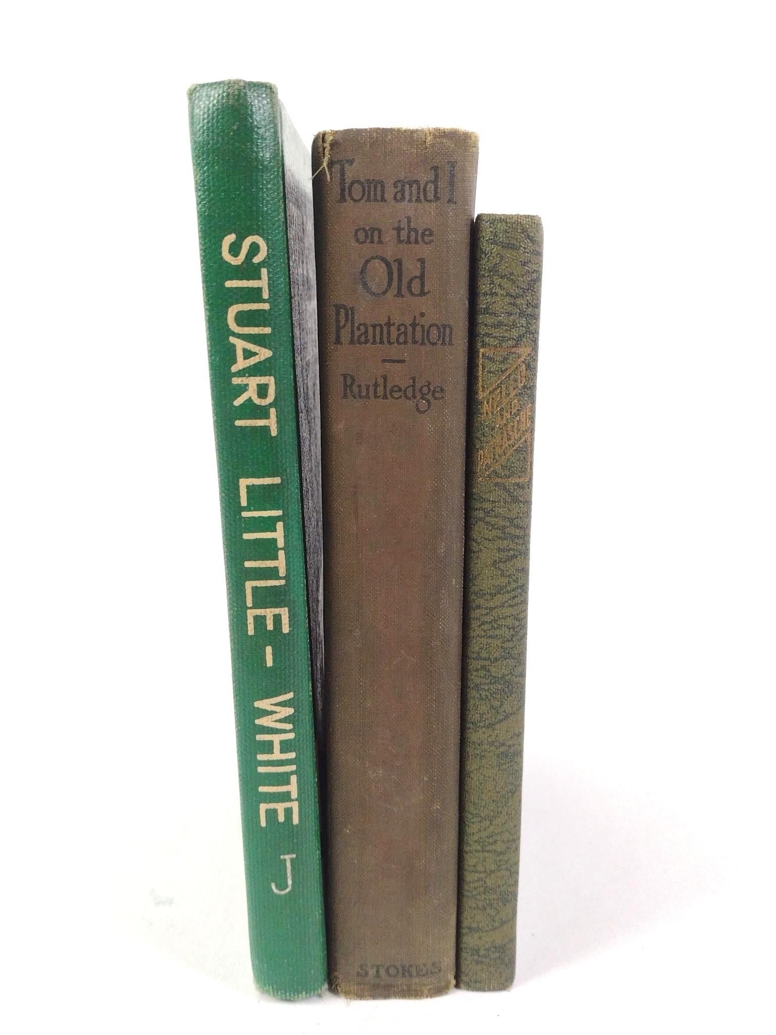 3 Vintage Books: Includes (1) Nello and Patrasche by Frank Manhart. Copyright Chesterfield Press 1930.; (2) Stuart Little by: E.B. White. Copyright Harper & Brothers 1945. ; and (3) Tom and I on the Old Plantation by 