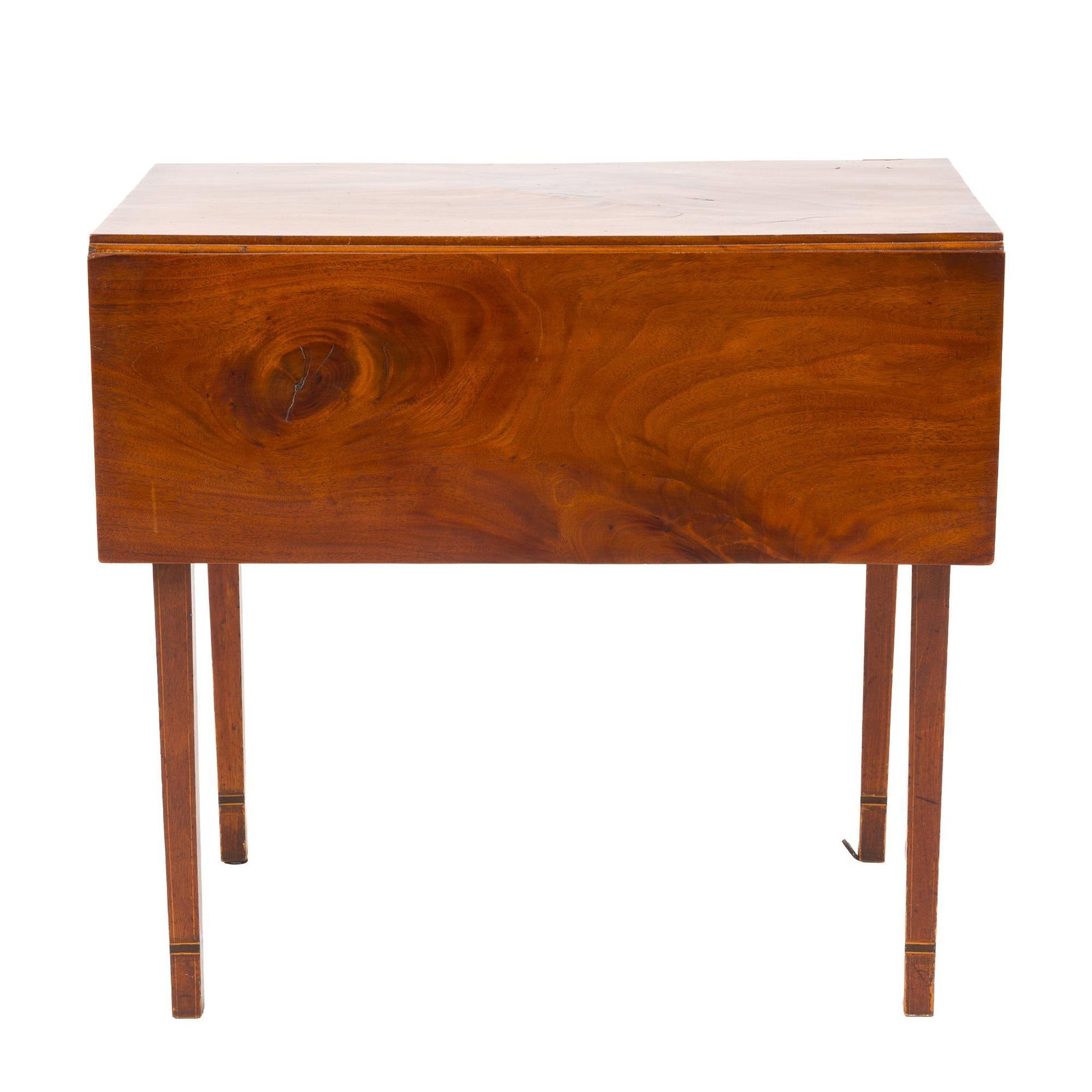 Hepplewhite Drop Leaf Table - 7