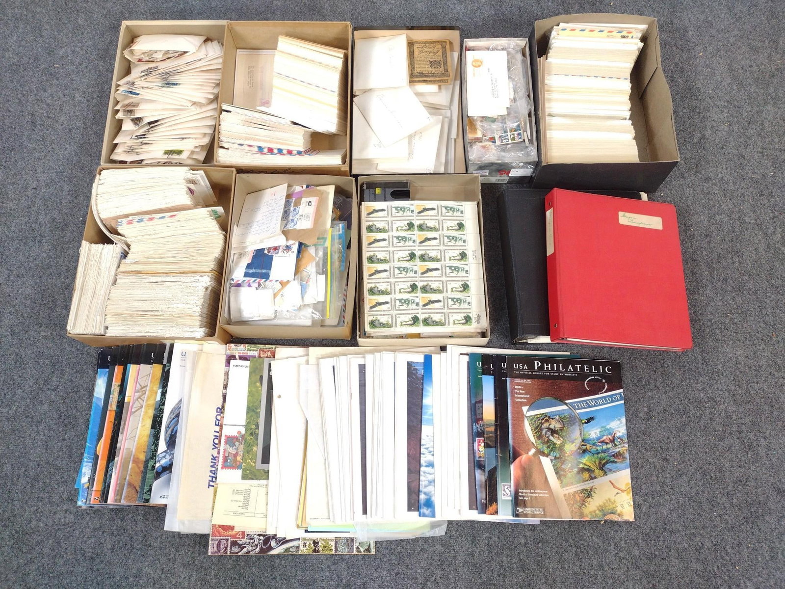 Stamps incl. FDCs and Mint Sheets (1 of 6)