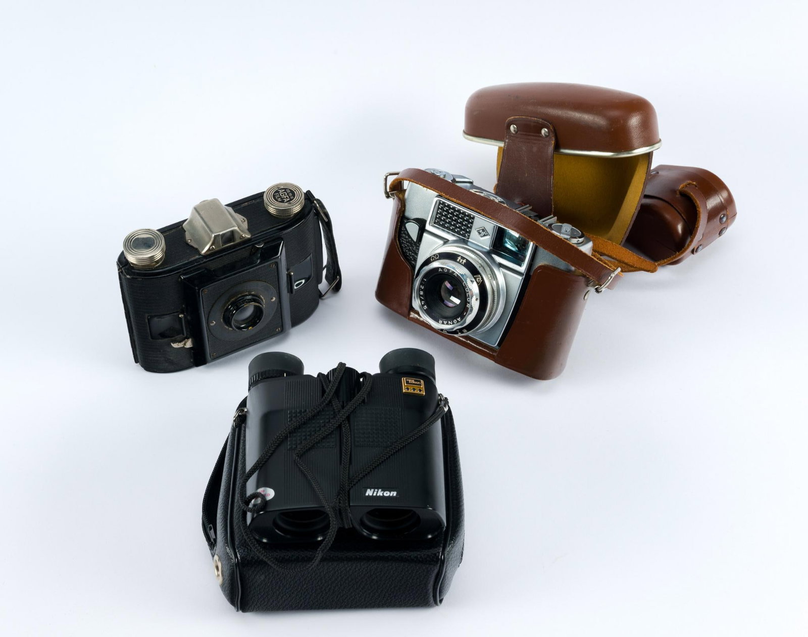 2 Vintage Cameras & Vintage Binoculars (1 of 4)