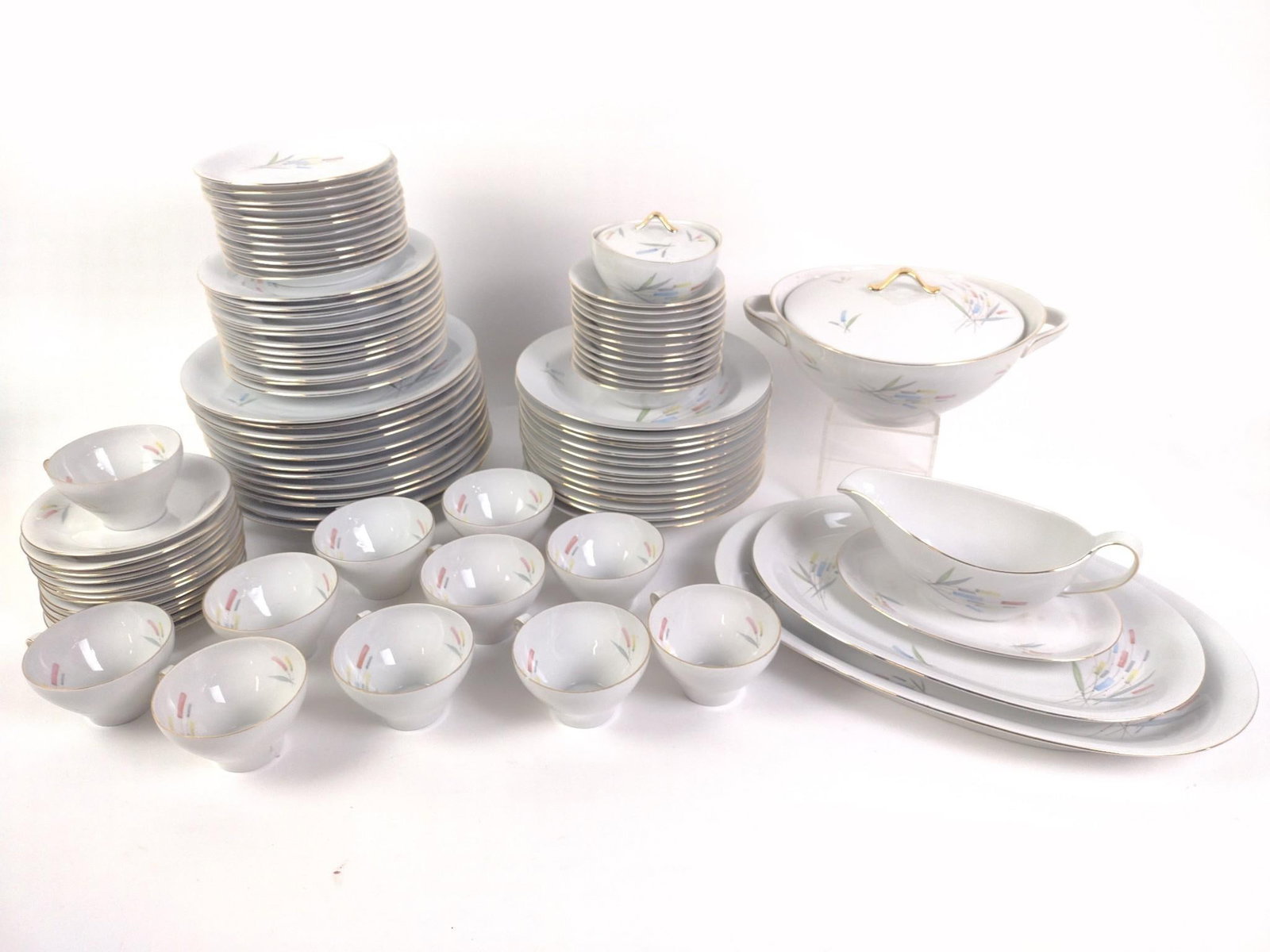64 Pc Winterling Bavarian Dinner Service (1 of 3)