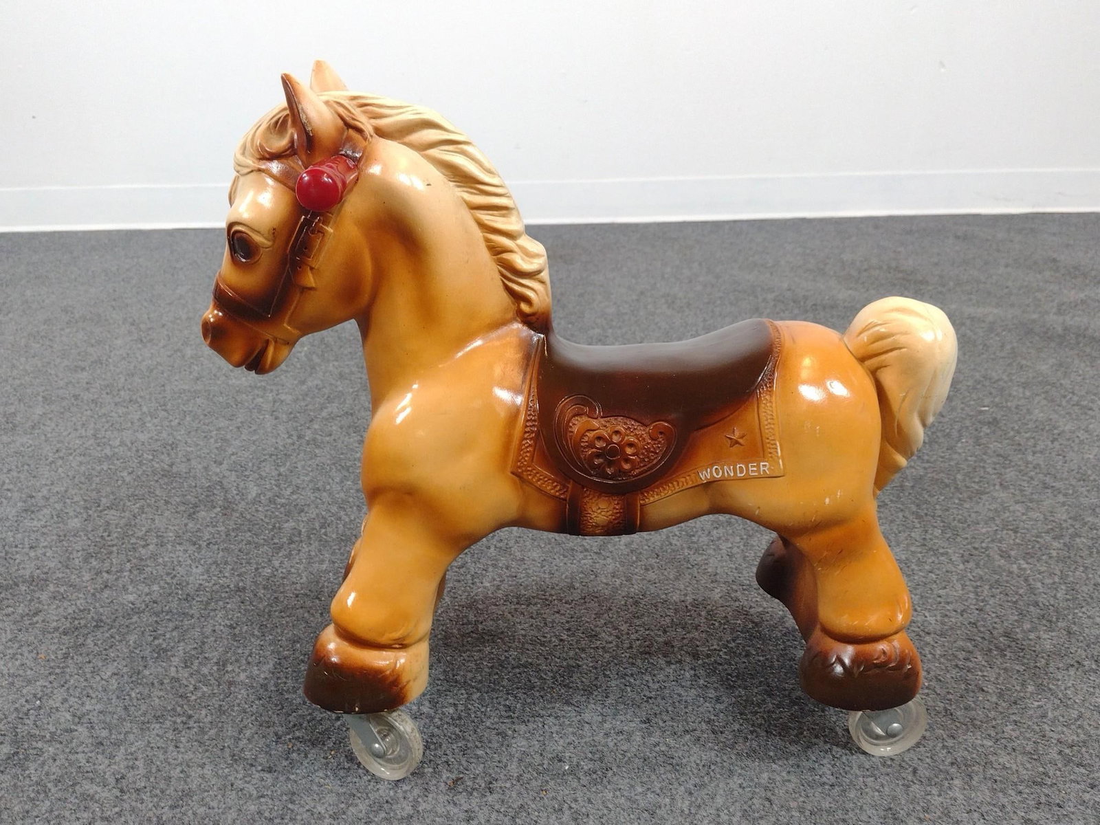 The Wonder Horse Toddler: Includes original box. 18-3/4" wide x 15-1/4" high. 