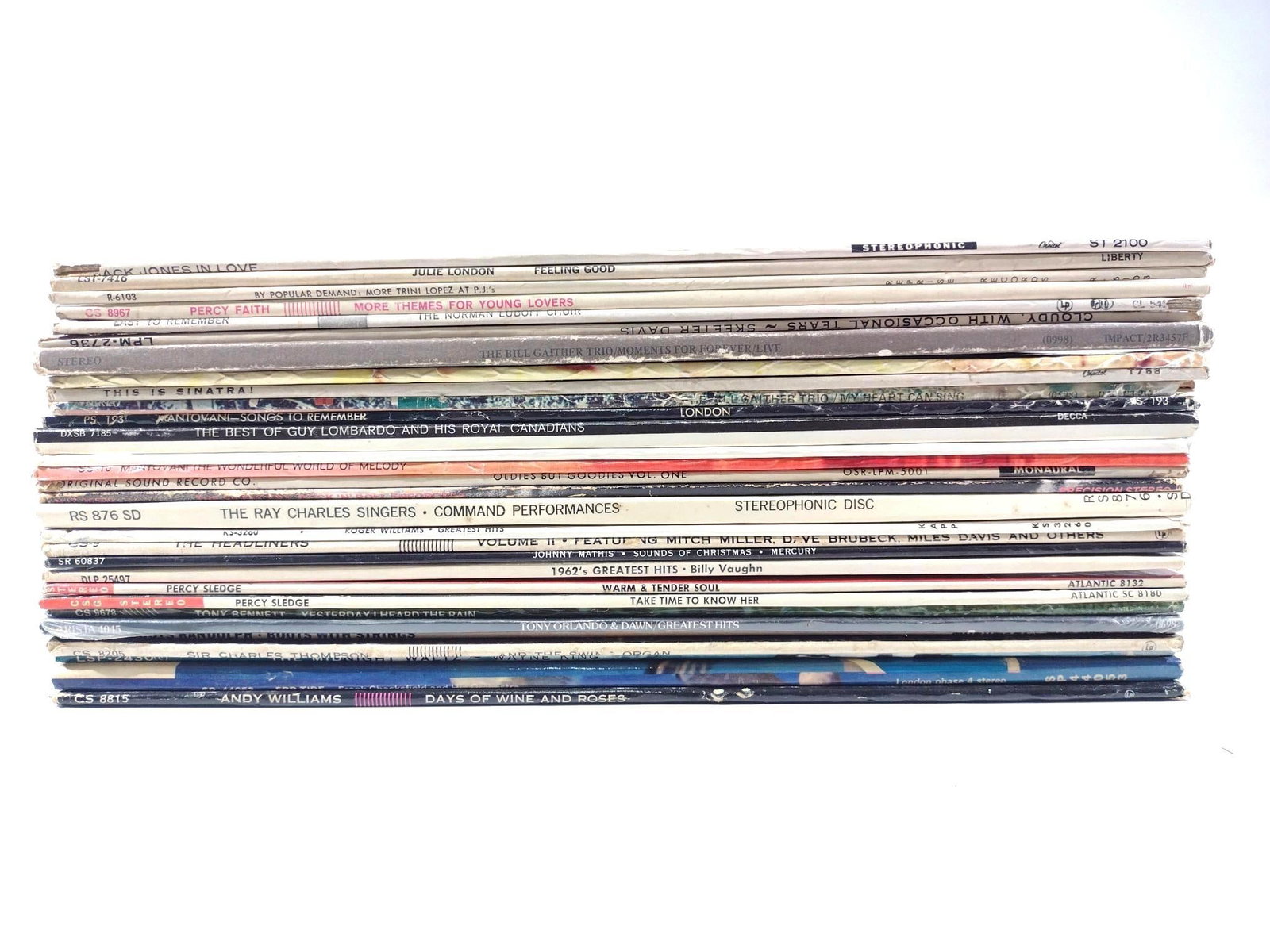 30 Vinyl Records Incl. Jack Jones (1 of 2)