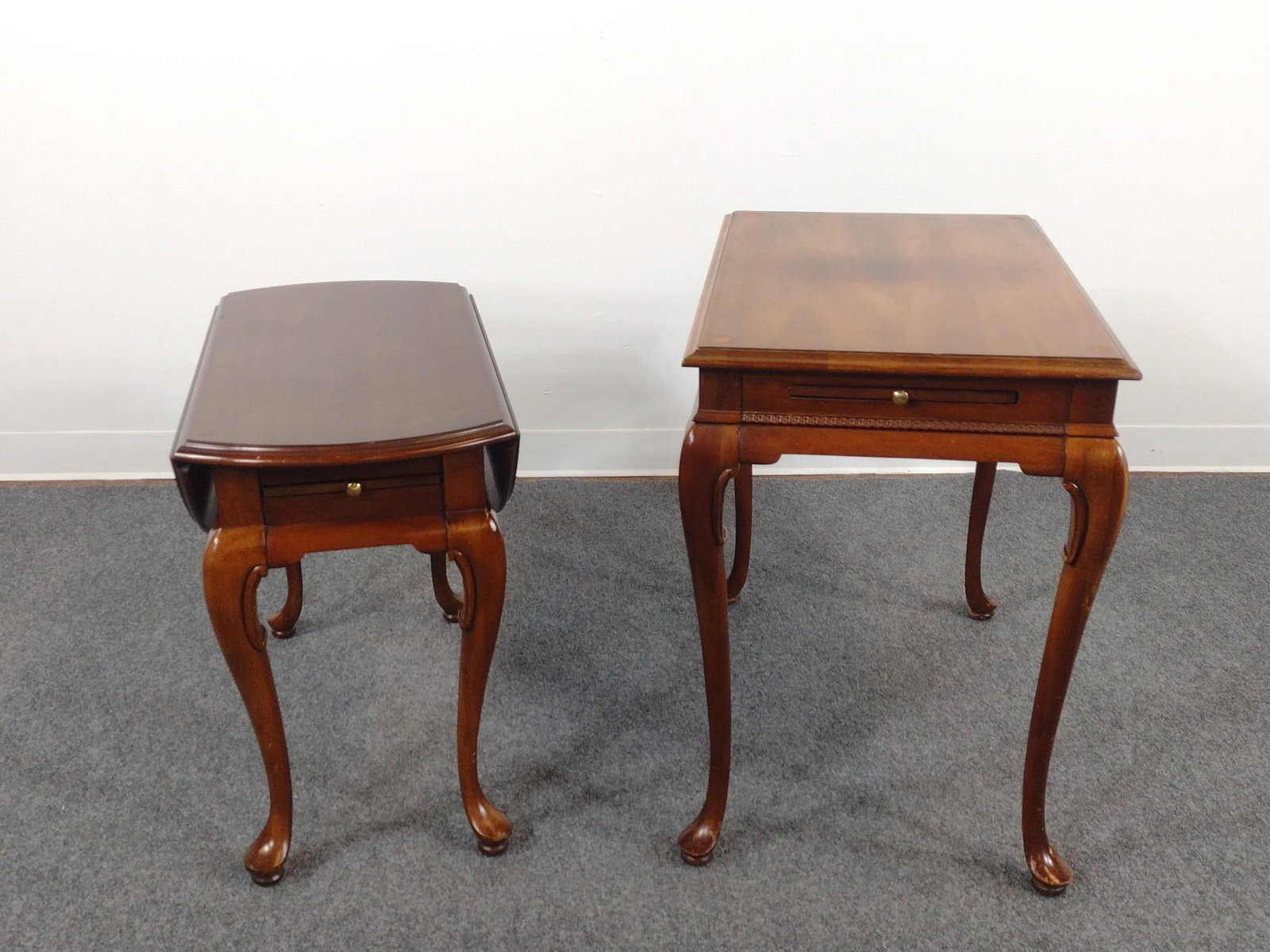 Gordon's Queen Anne Revival Drop Leaf & Tea Tables (1 of 8)