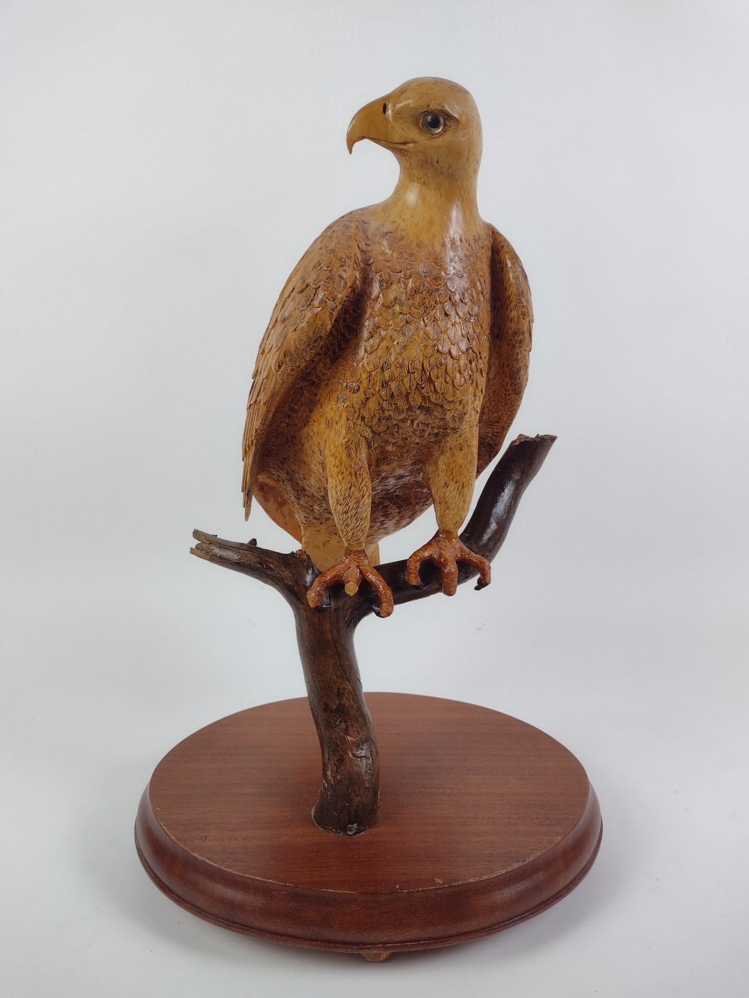 Herb Cox Carved Eagle (1 of 5)