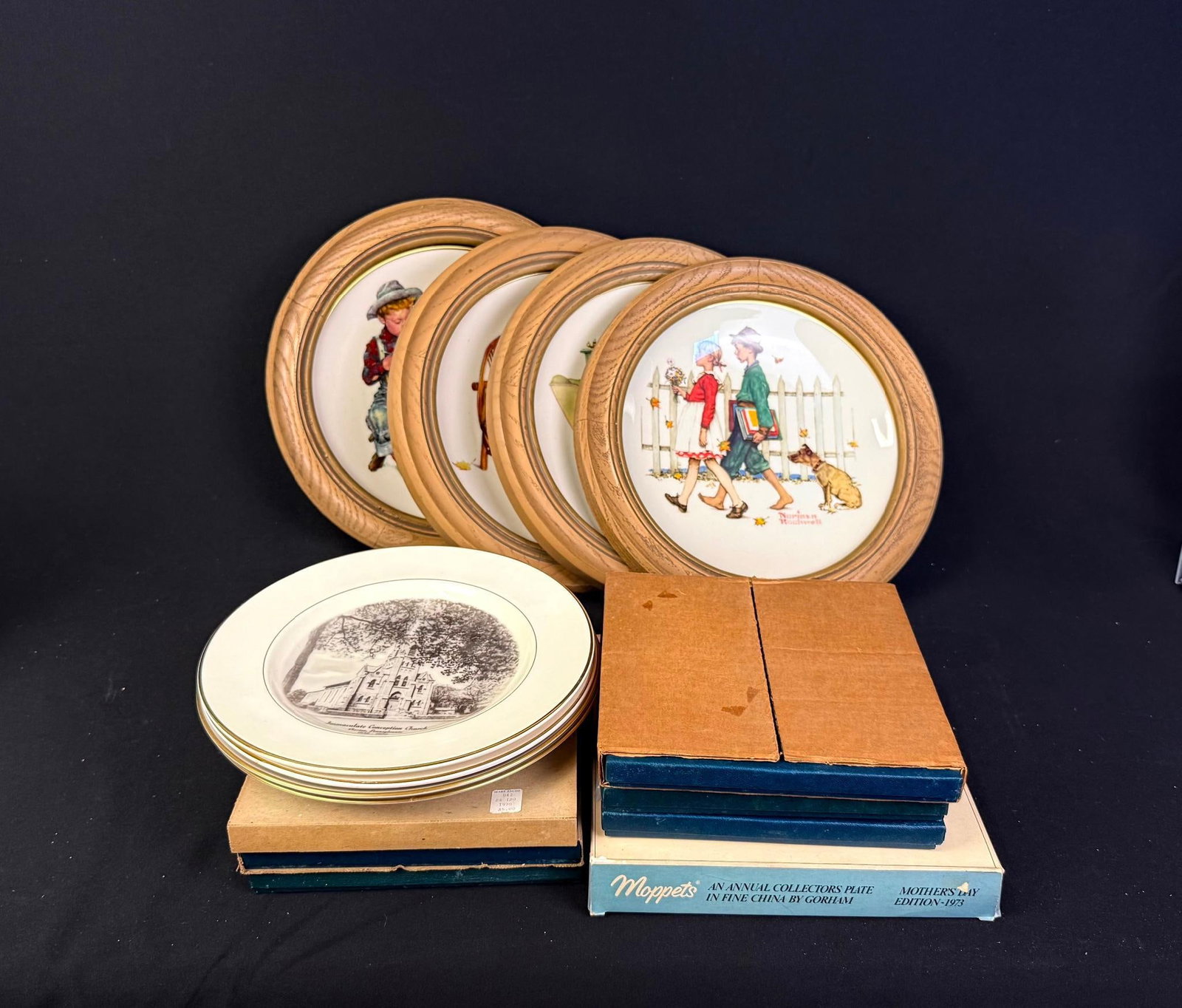 14 Decorative Plates incl. Spode (1 of 3)