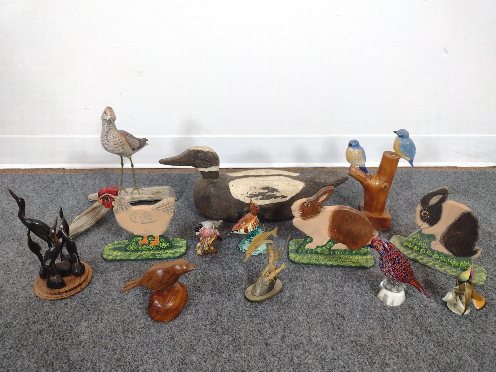 Decoy, Shore Bird, Animal Figures and Folk Art (1 of 12)