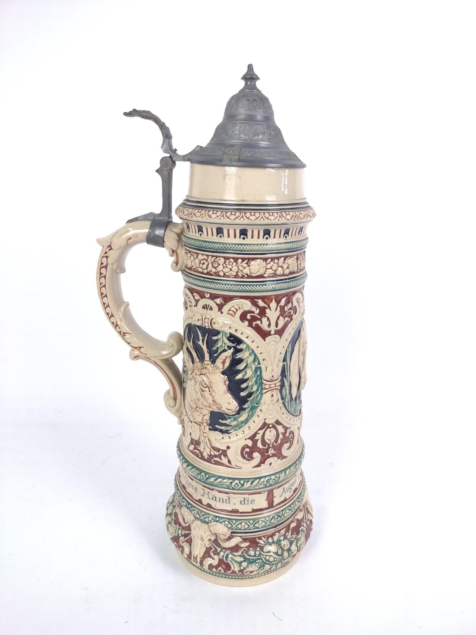 Vintage Gerz German Beer Stein (1 of 4)