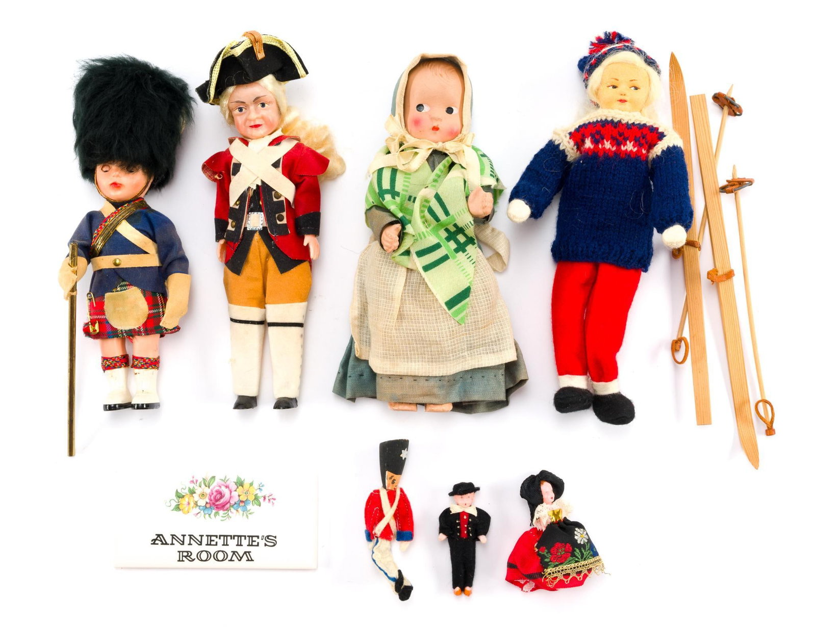 7 Assorted Vintage Dolls (1 of 2)