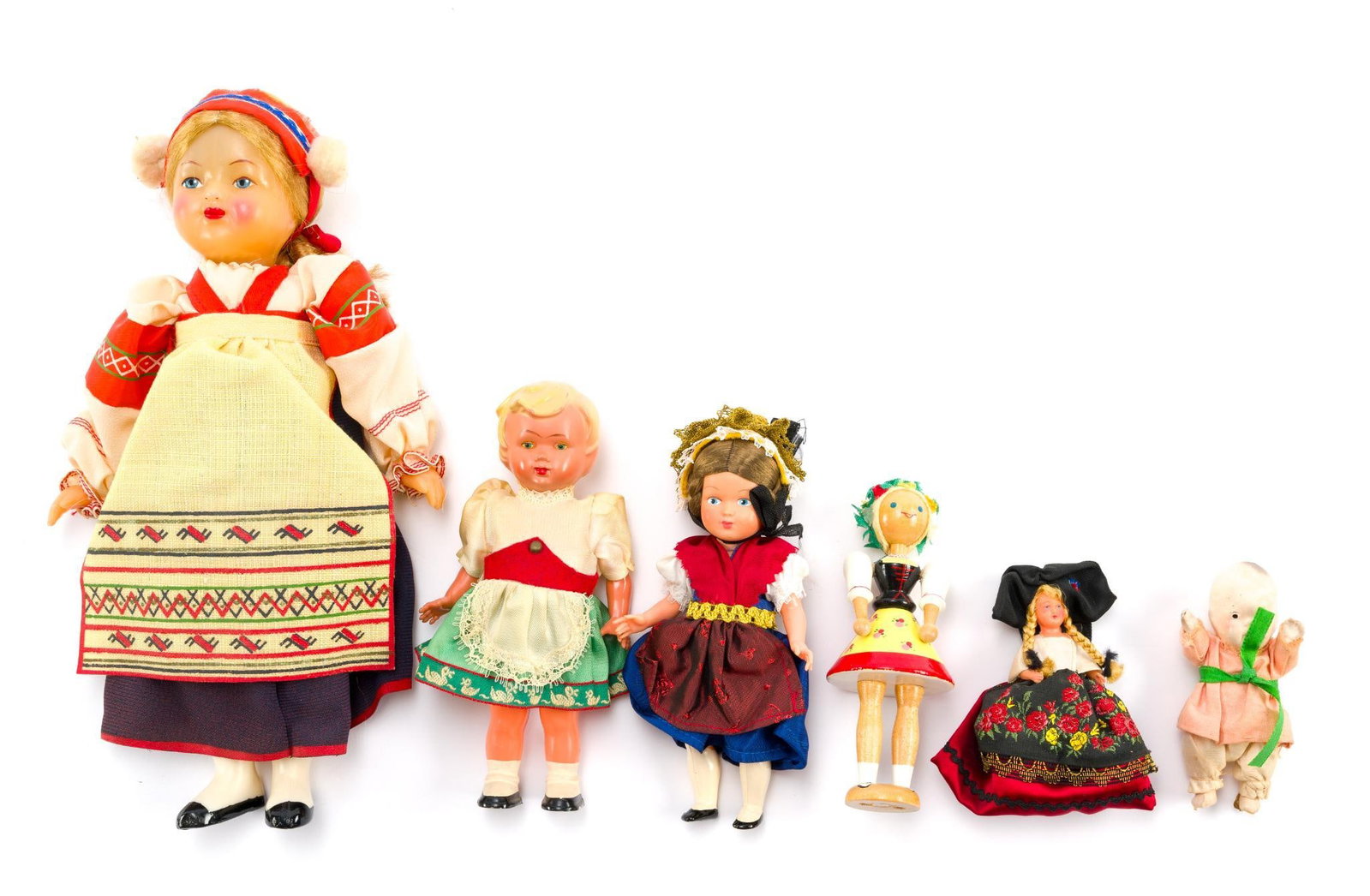 Vintage European Souvenir Dolls (1 of 2)