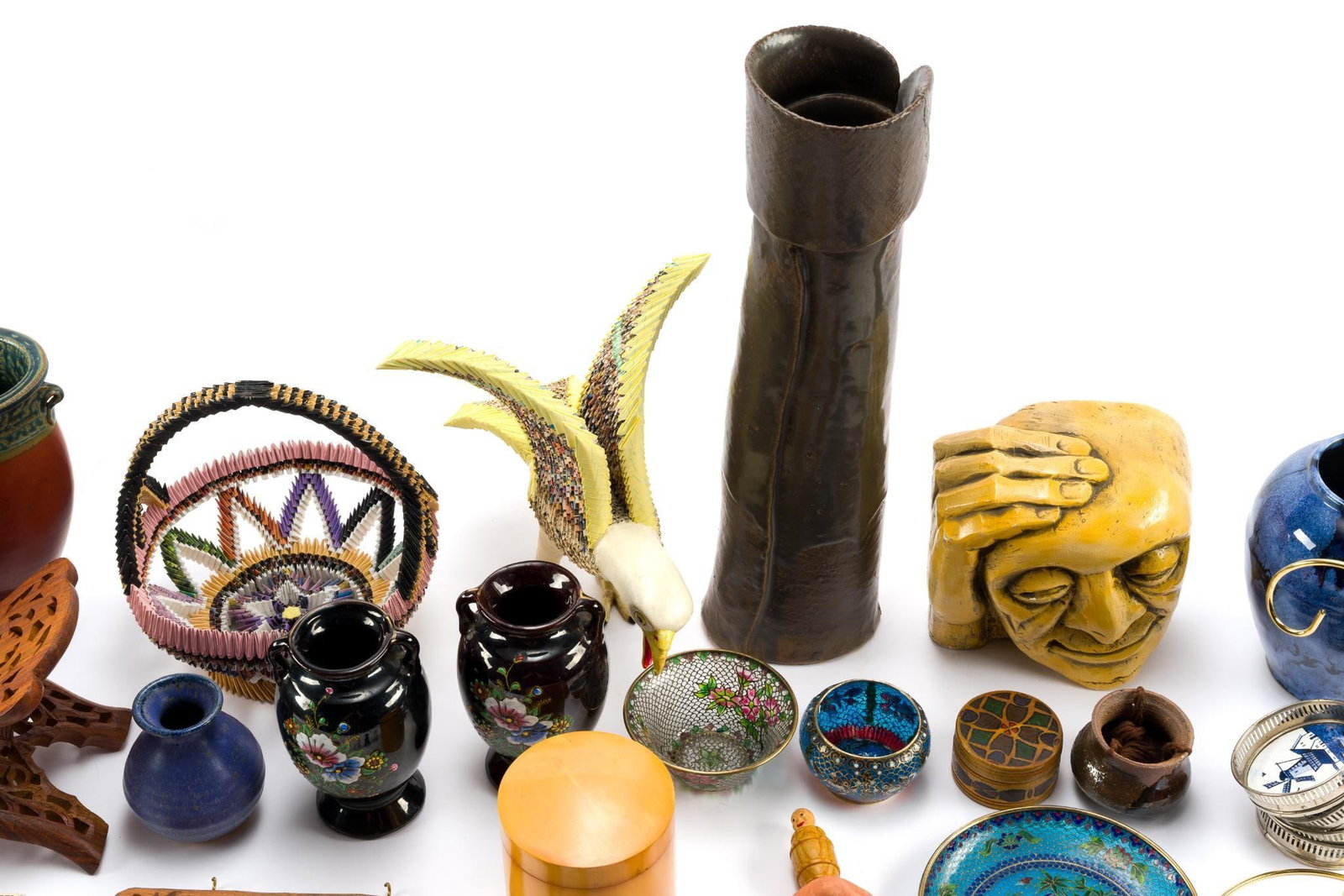 30 Assorted Folk Art Objects - 3