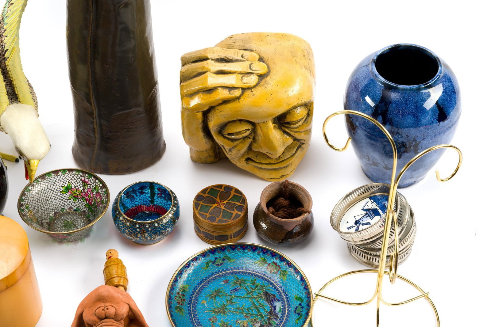 30 Assorted Folk Art Objects - 4