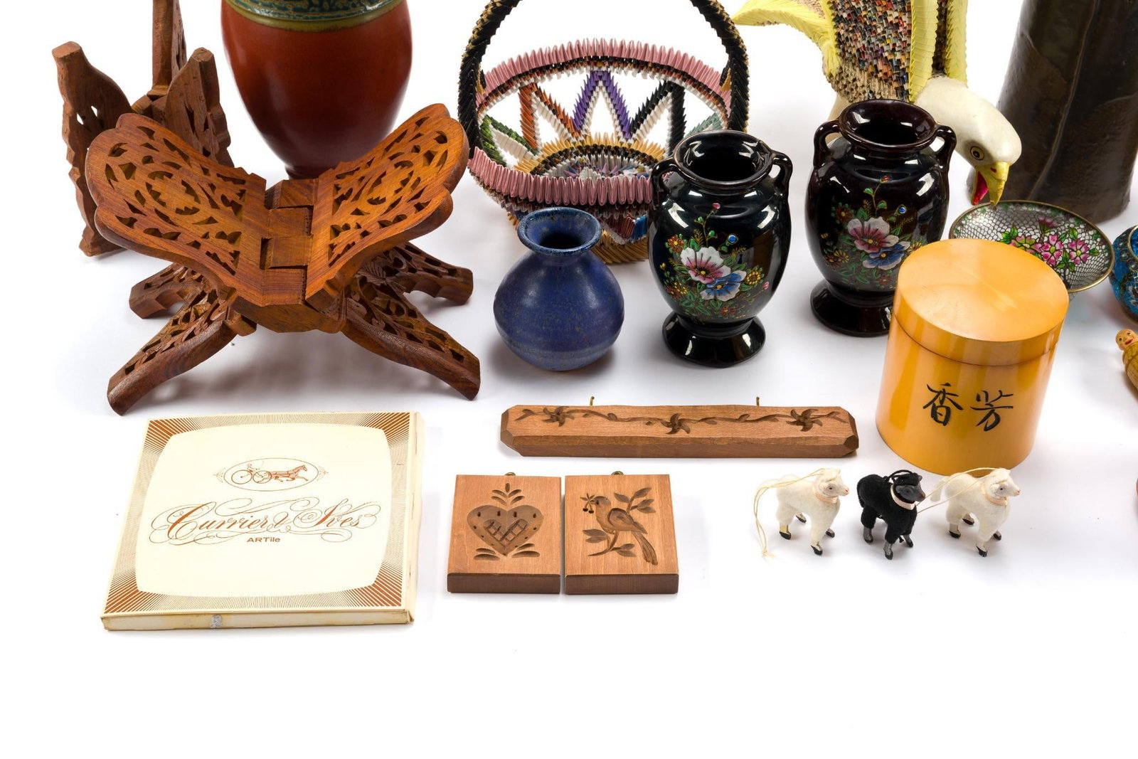30 Assorted Folk Art Objects - 6